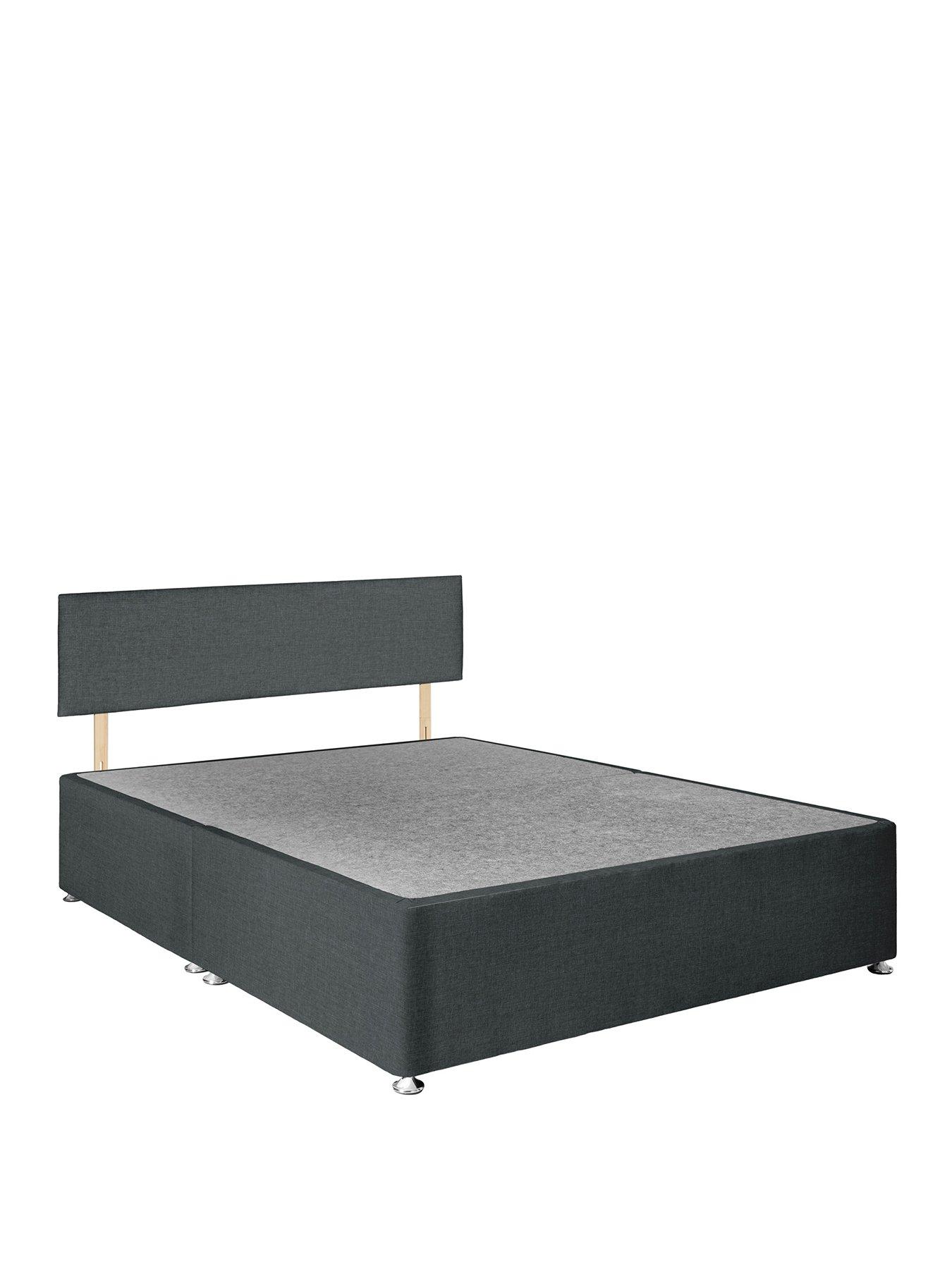  image of airsprung-essential-divannbspbed-base-and-headboard-set