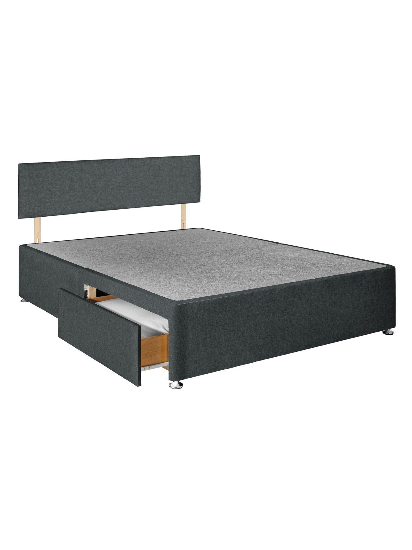  image of airsprung-essential-divannbspbed-base-and-headboard-set
