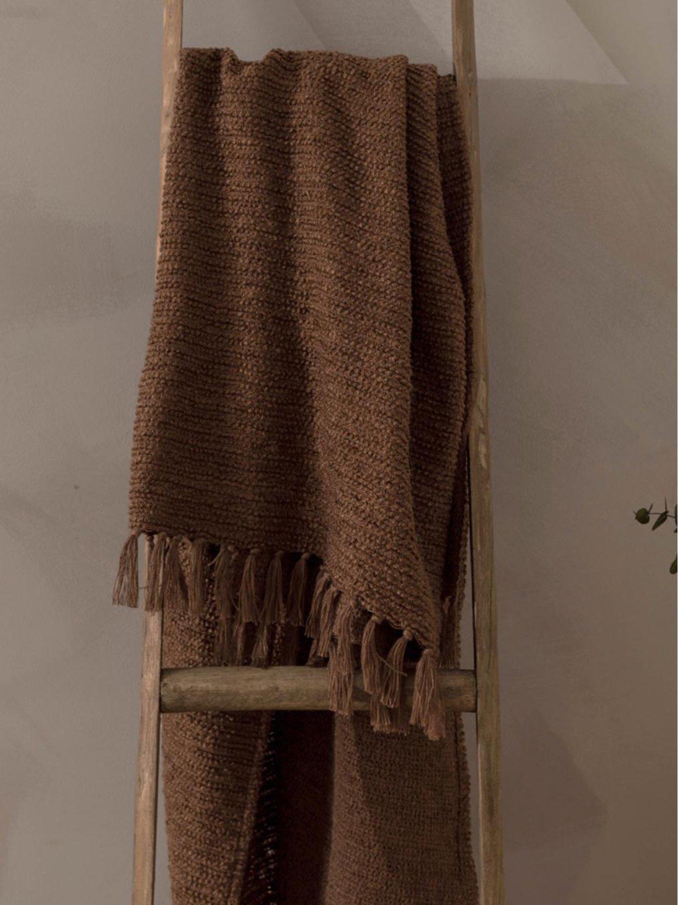 Yard Candar Throw- 130x170cm- Black