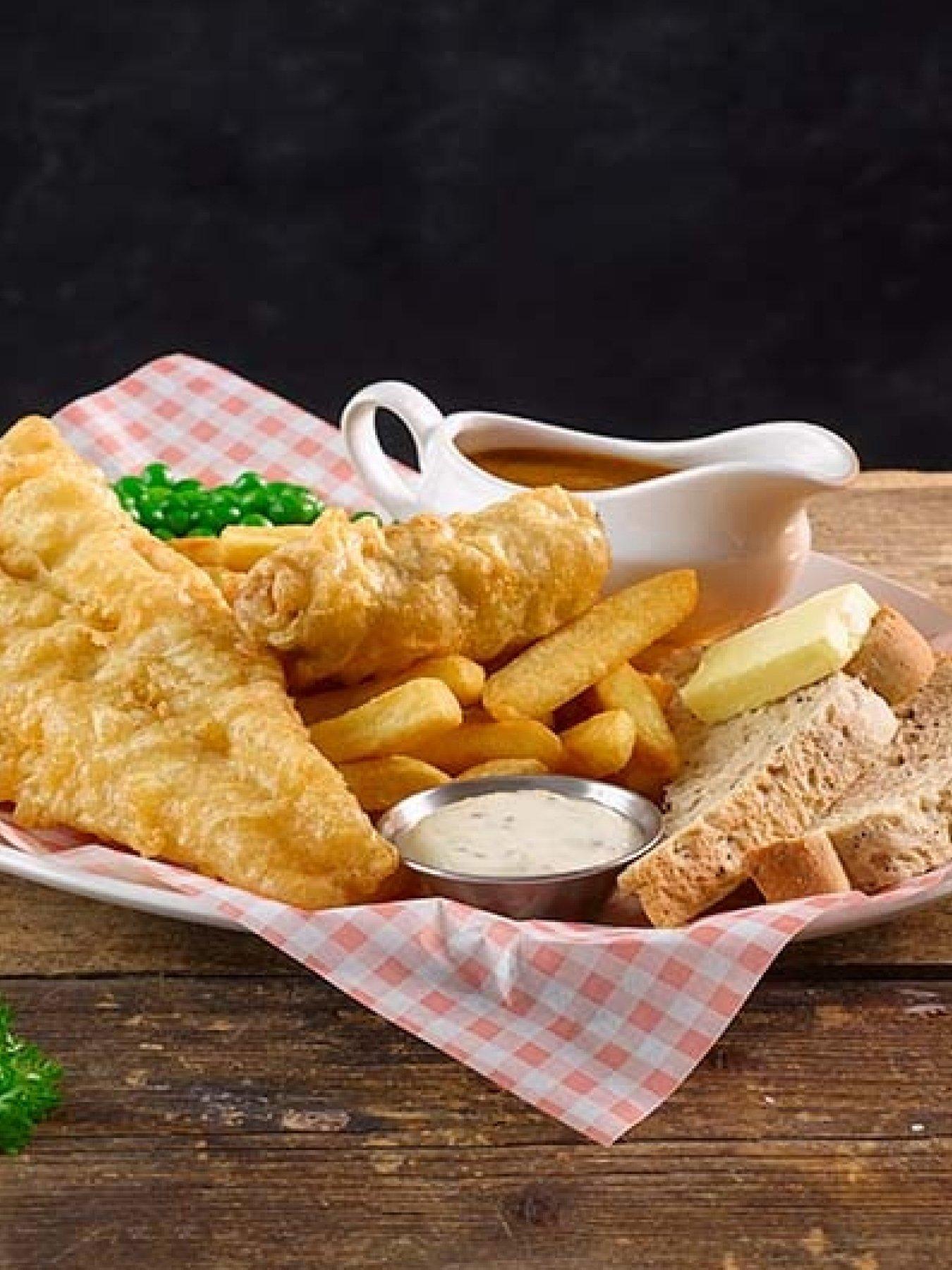 Image 4 of 4 of Virgin Experience Days Proper Pubs Fish and Chip Feast with Wine or Beer for Two - Over 240 UK Locations