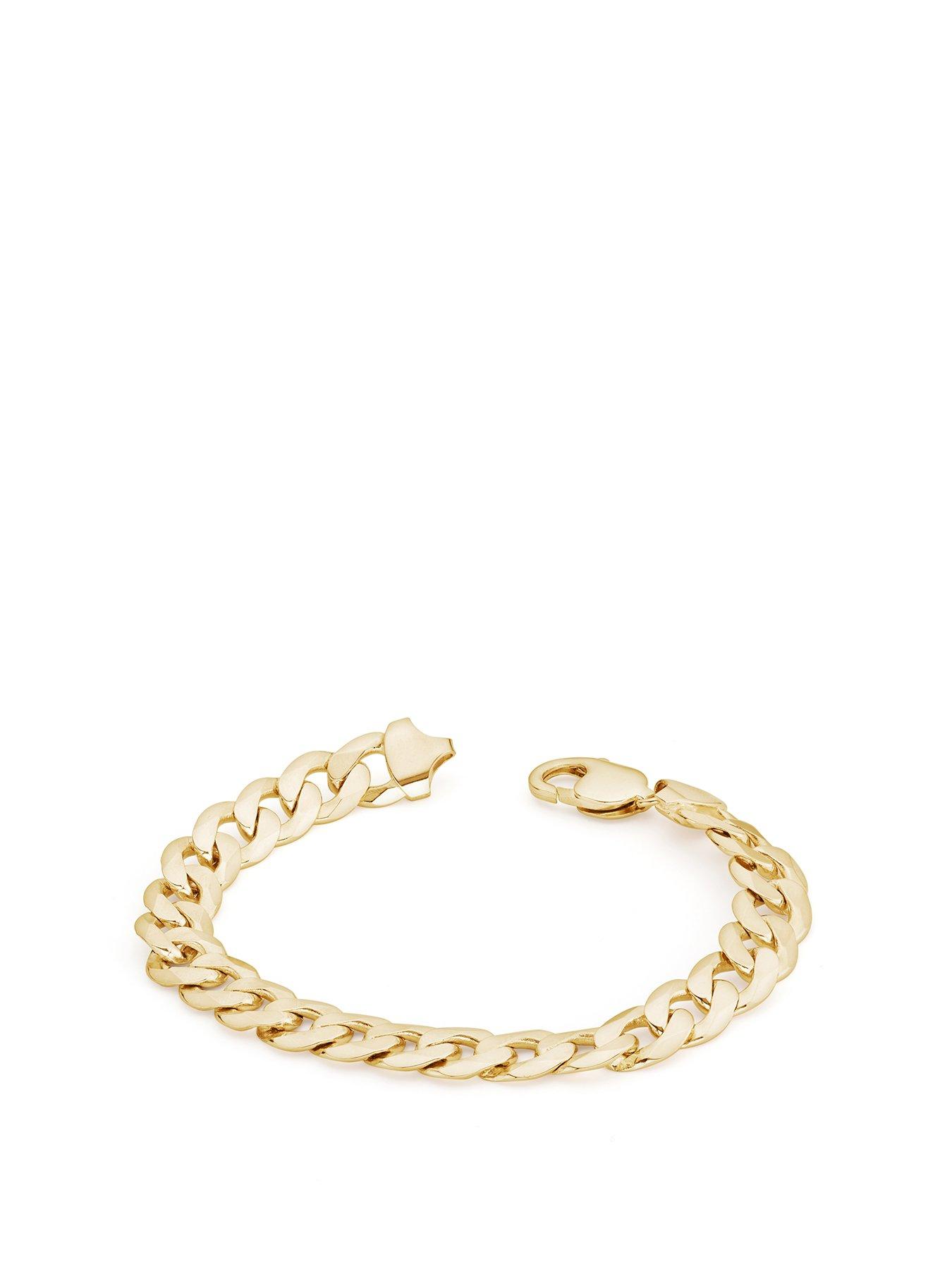 the-love-collection-9ct-yellow-gold-solid-curb-chain-bracelet-10mm-825-inch