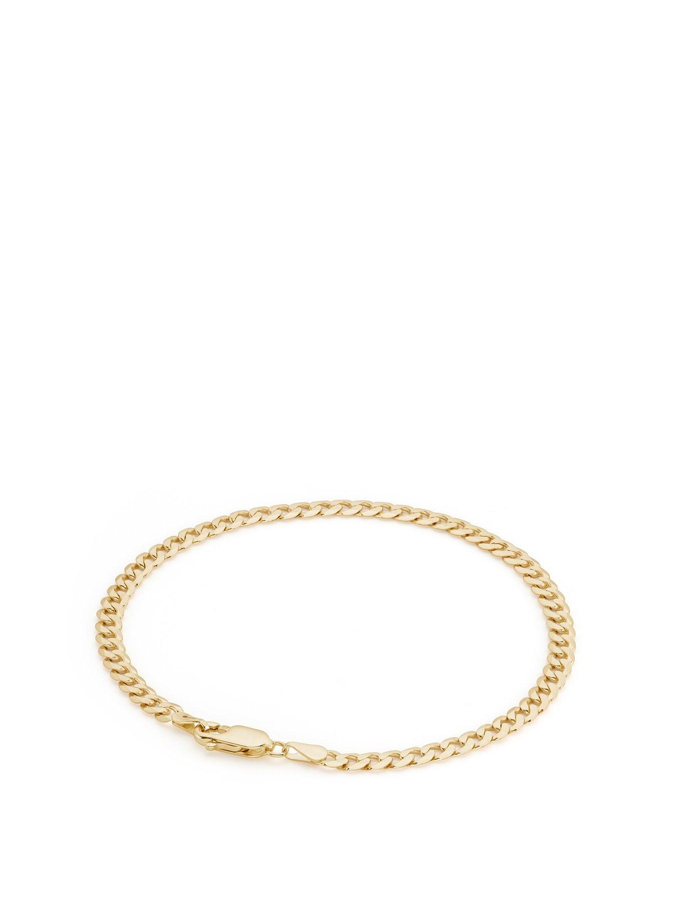 the-love-collection-9ct-yellow-gold-solid-curb-chain-bracelet-4mm-8-inch