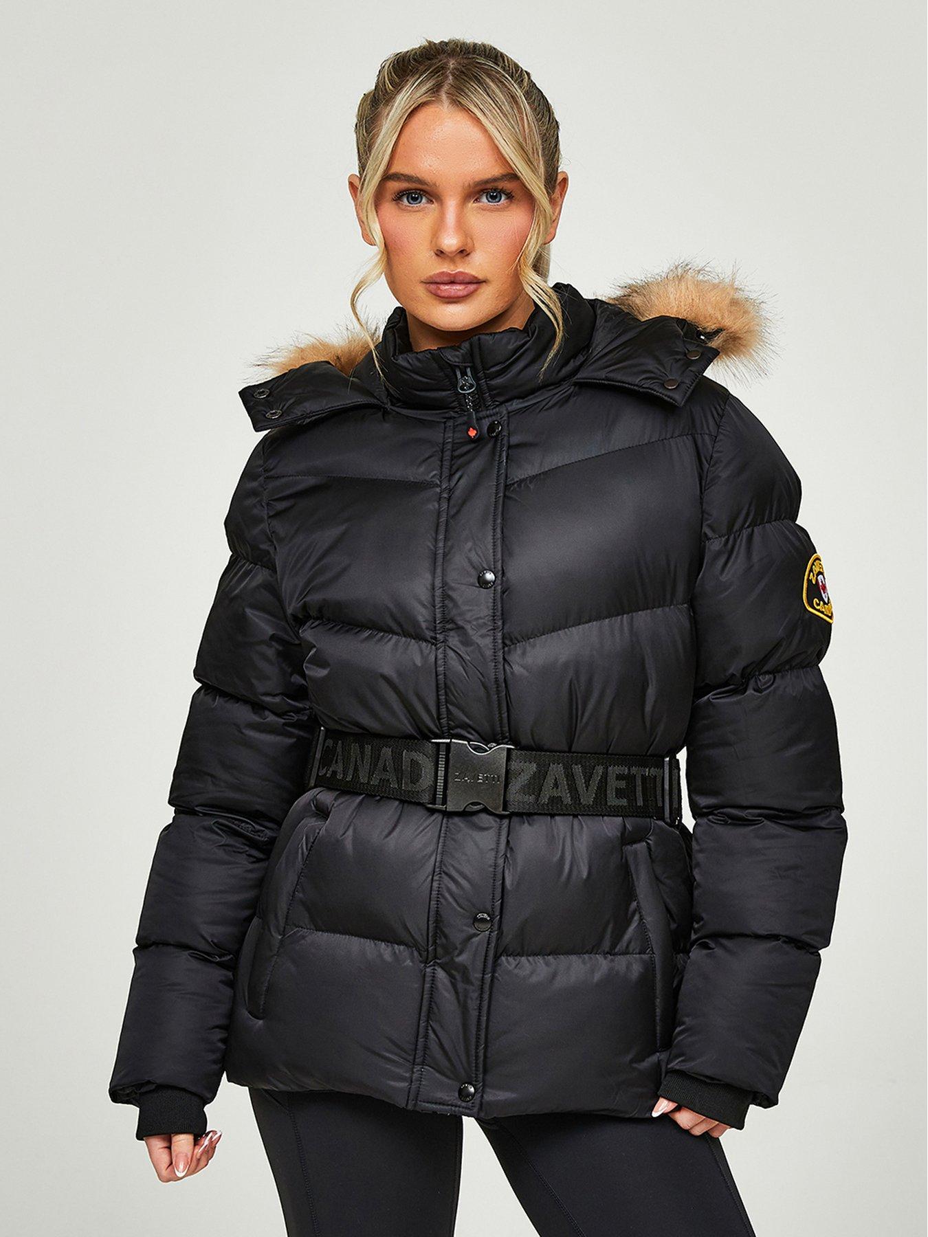 ジャケット・アウター Ovy KAJA FAVORITE INSULATION COAT Zavetti Canada Okawa 20 Puffer Jacket - Black | Littlewoods