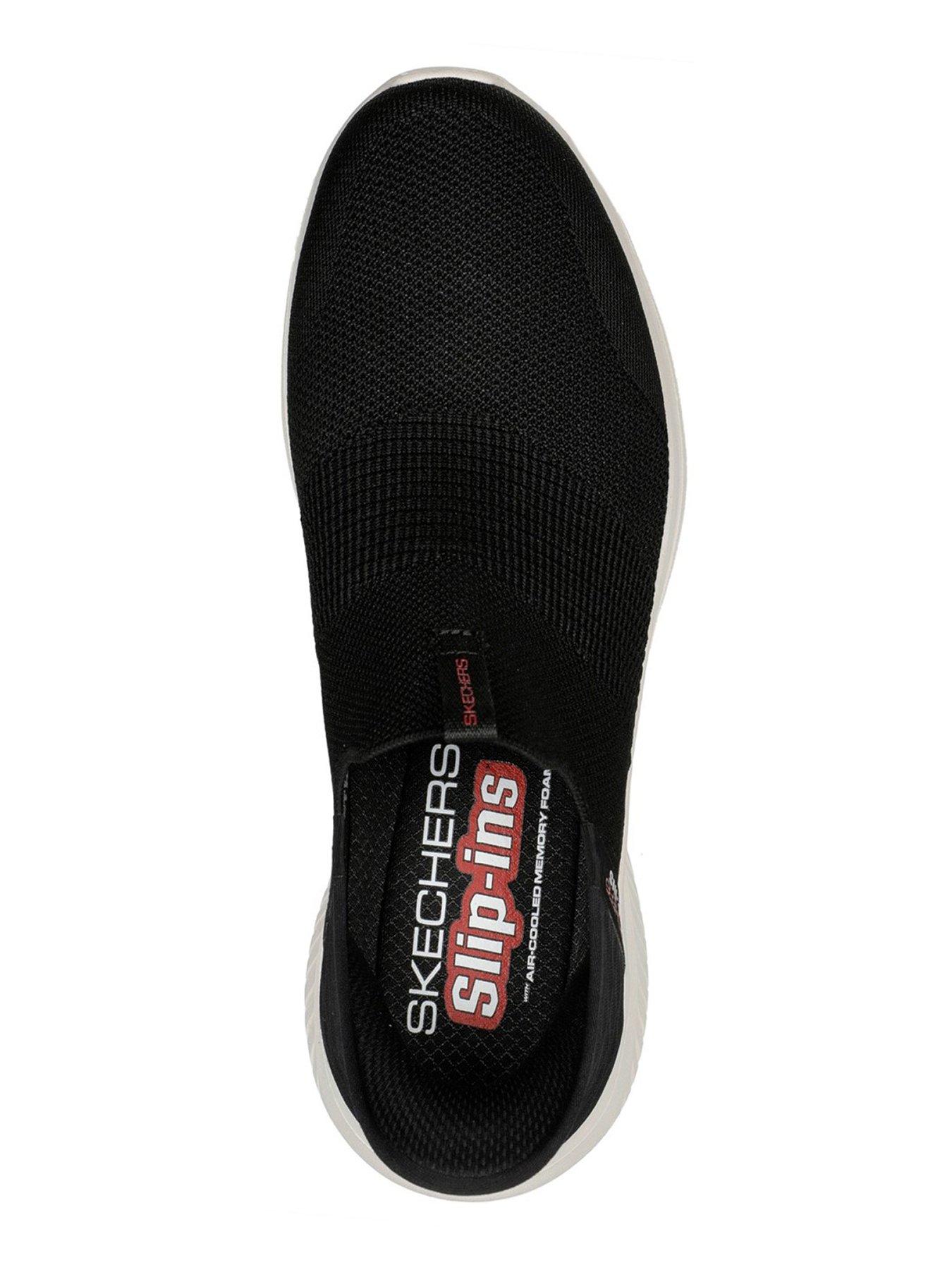 Image 4 of 5 of Skechers Slip- Ins Ultra Flex Wide Fit Trainers-black