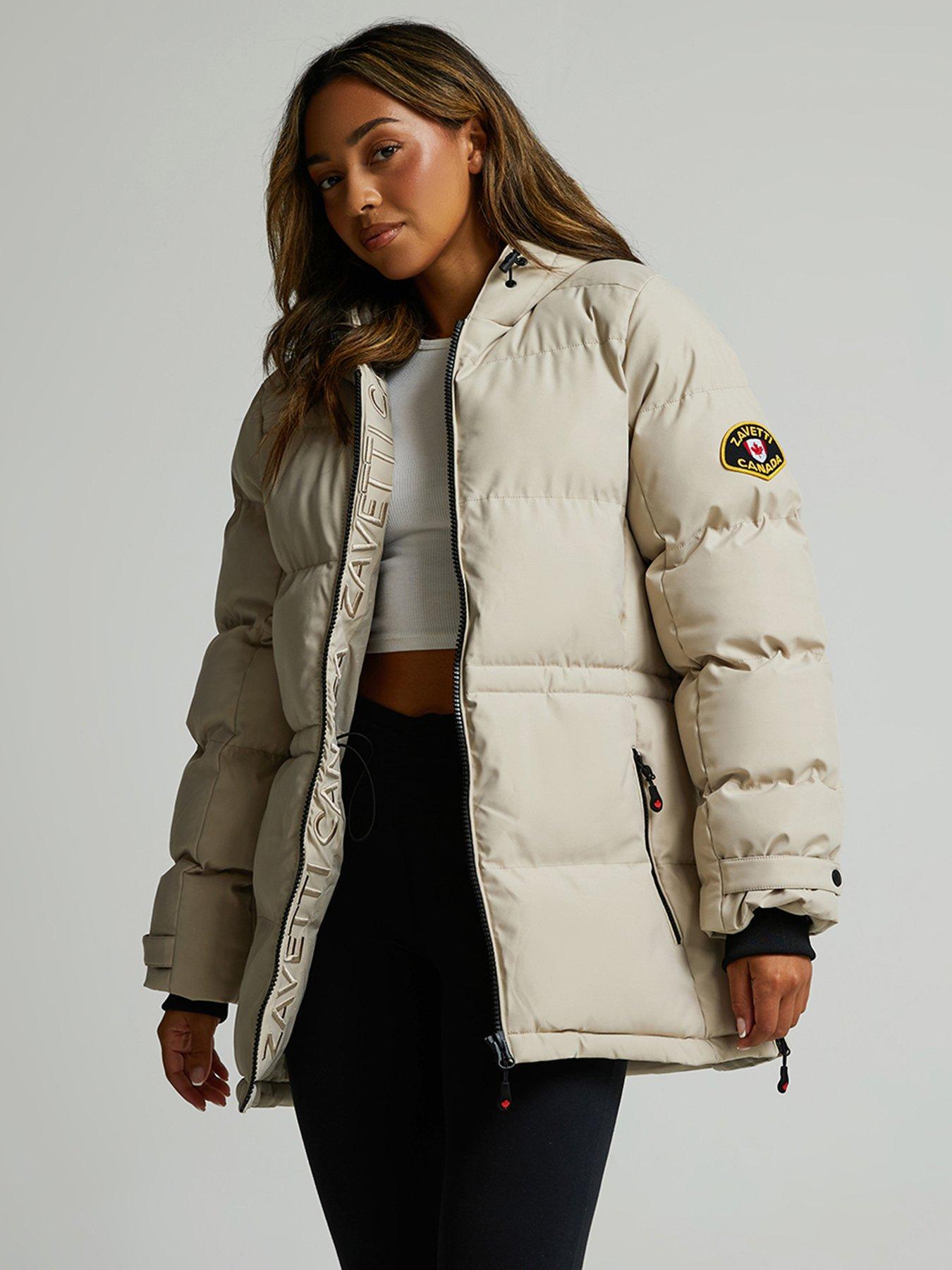 Zavetti Canada Remila Puffer Jacket - Beige