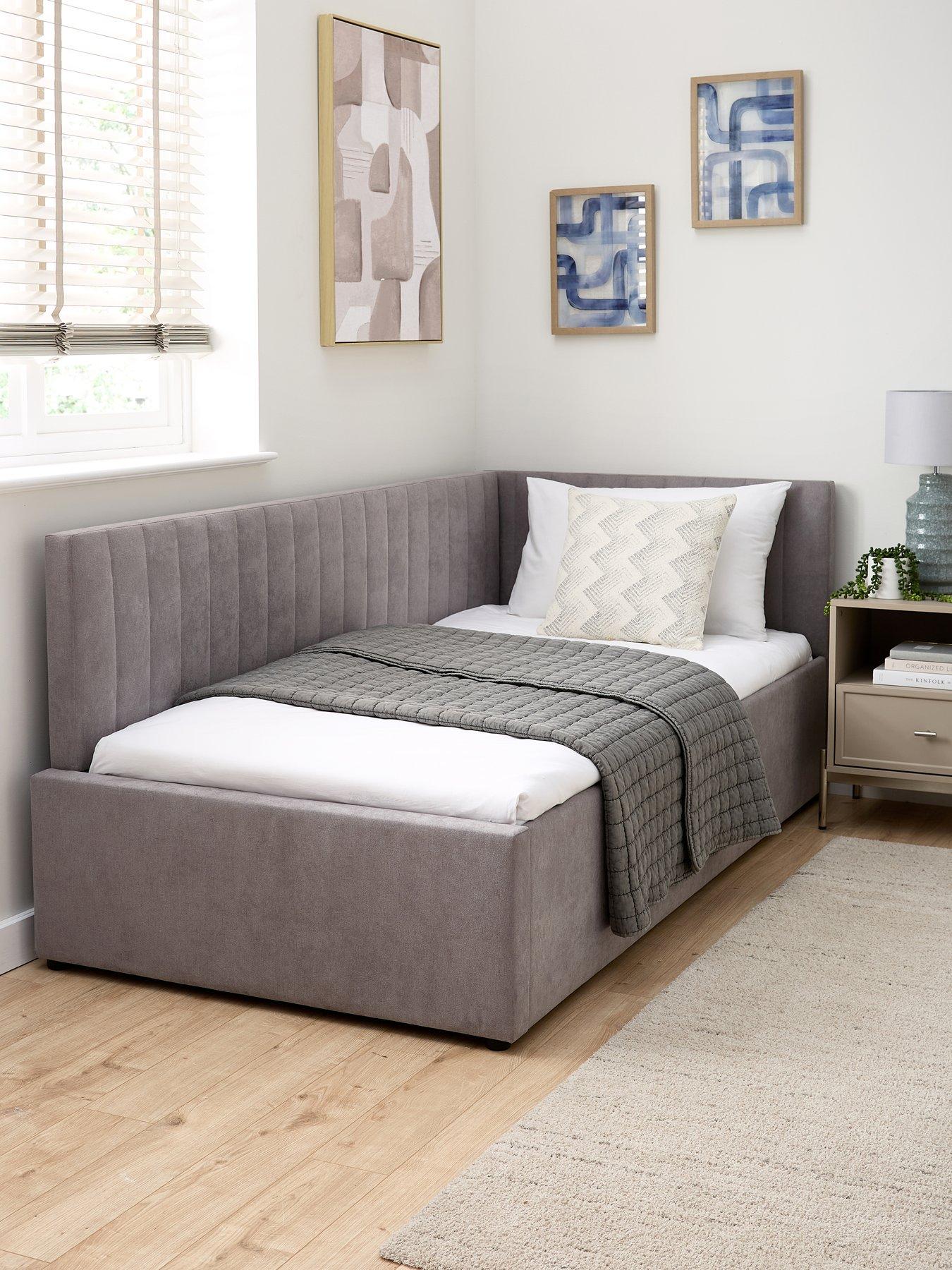 The Very Collection Cabo Connect Day Bed with Mattress Options (Buy  &  SAVE!) - Grey