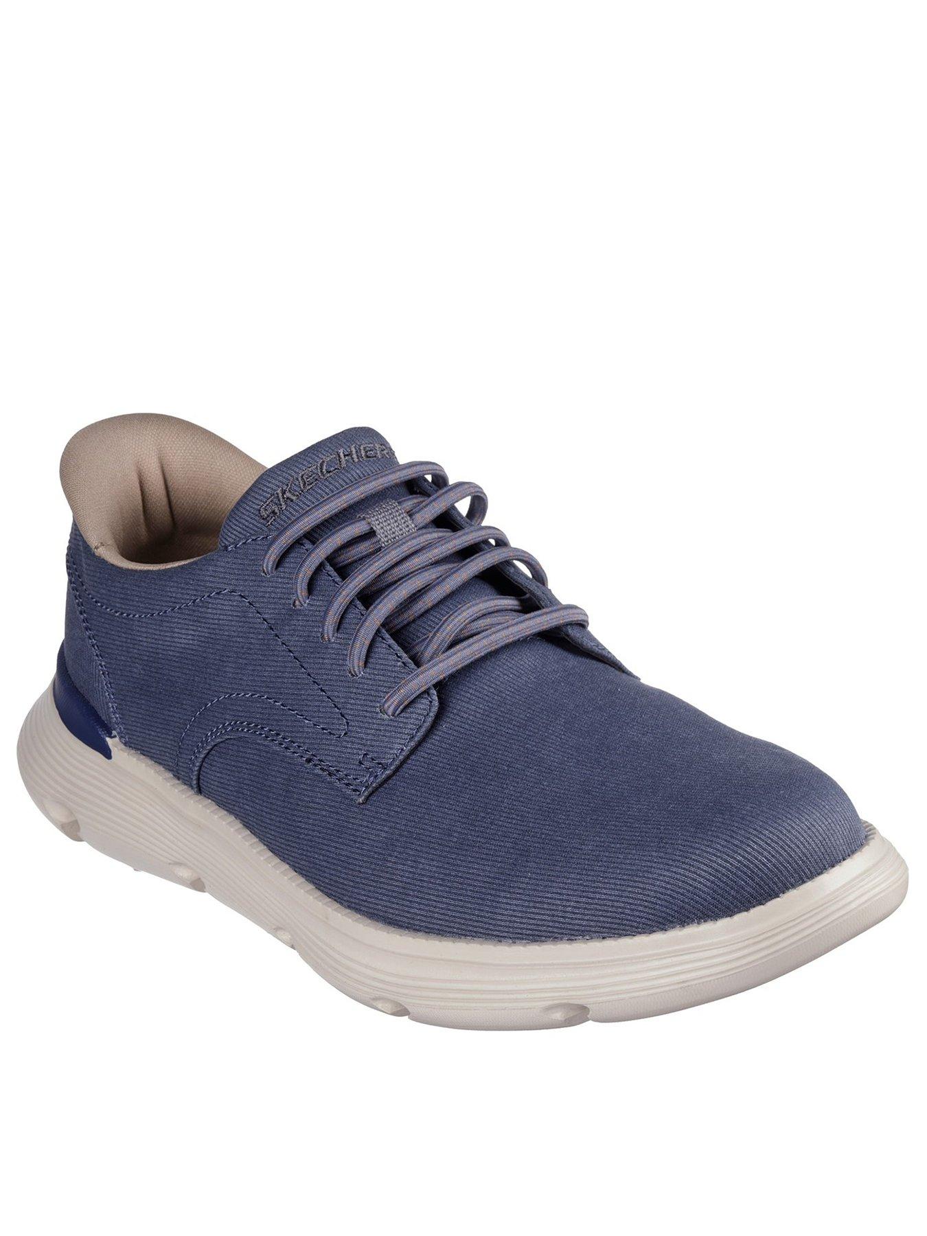 Image 2 of 2 of Skechers Slip- Ins Garza Lace Trainers-light Blue