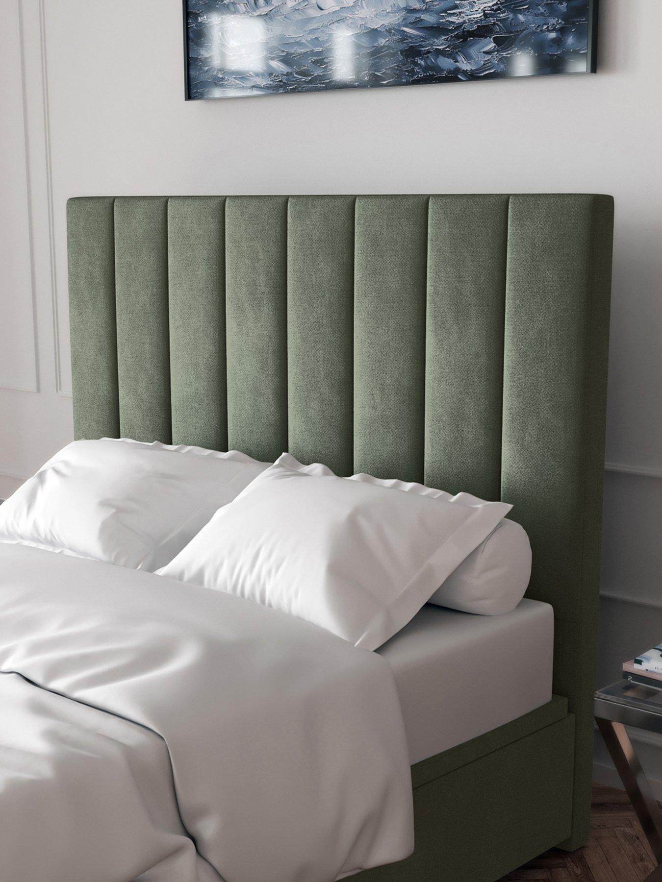 Very Home Nova Headboard - Winter Moss