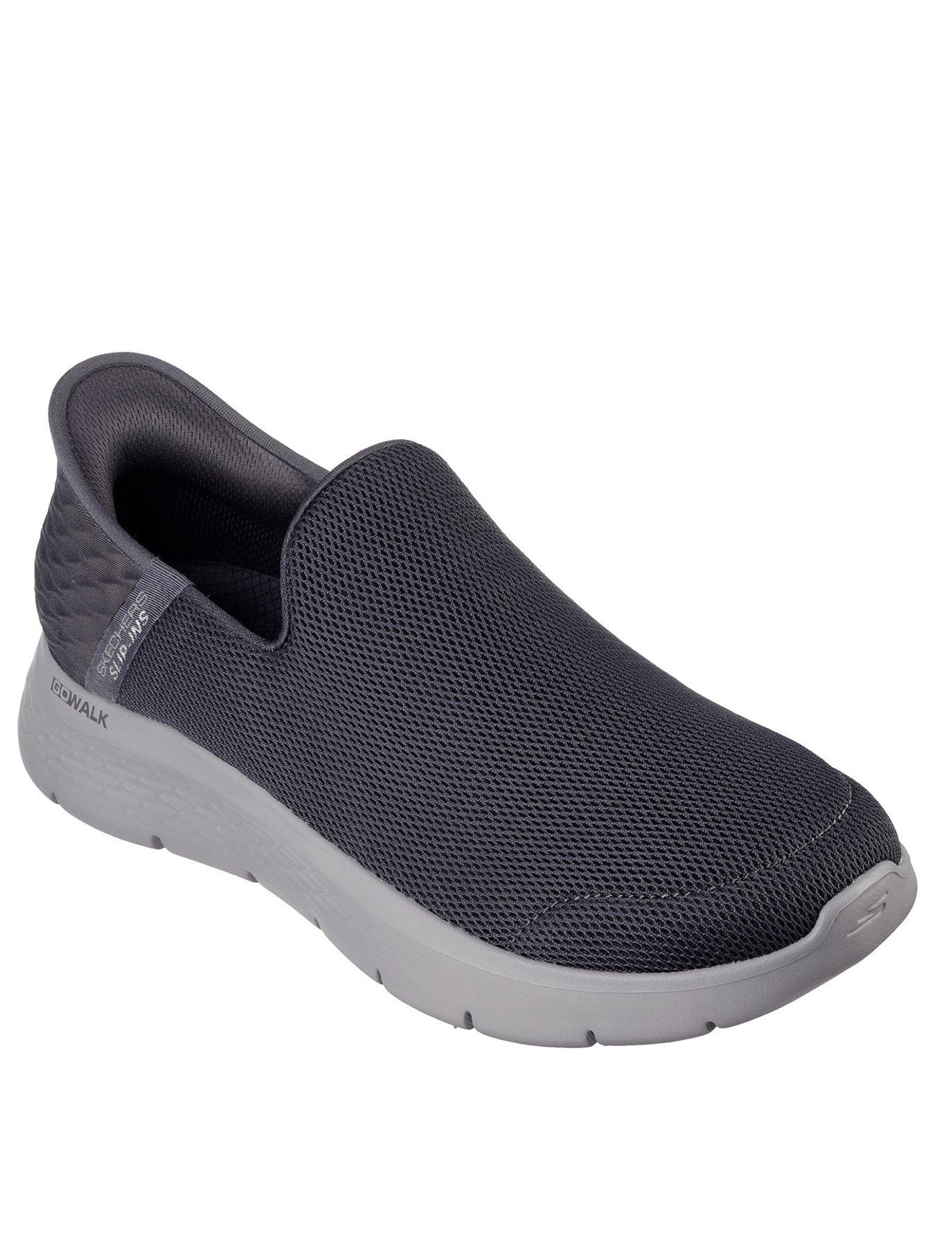 Image 2 of 5 of Skechers Slip- Ins Go Walk Flex Trainers-dark Grey