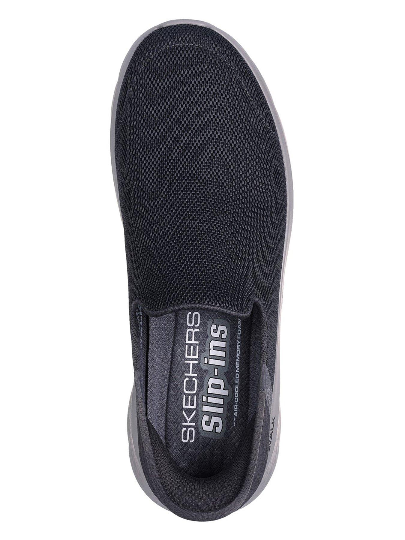 Image 4 of 5 of Skechers Slip- Ins Go Walk Flex Trainers-dark Grey