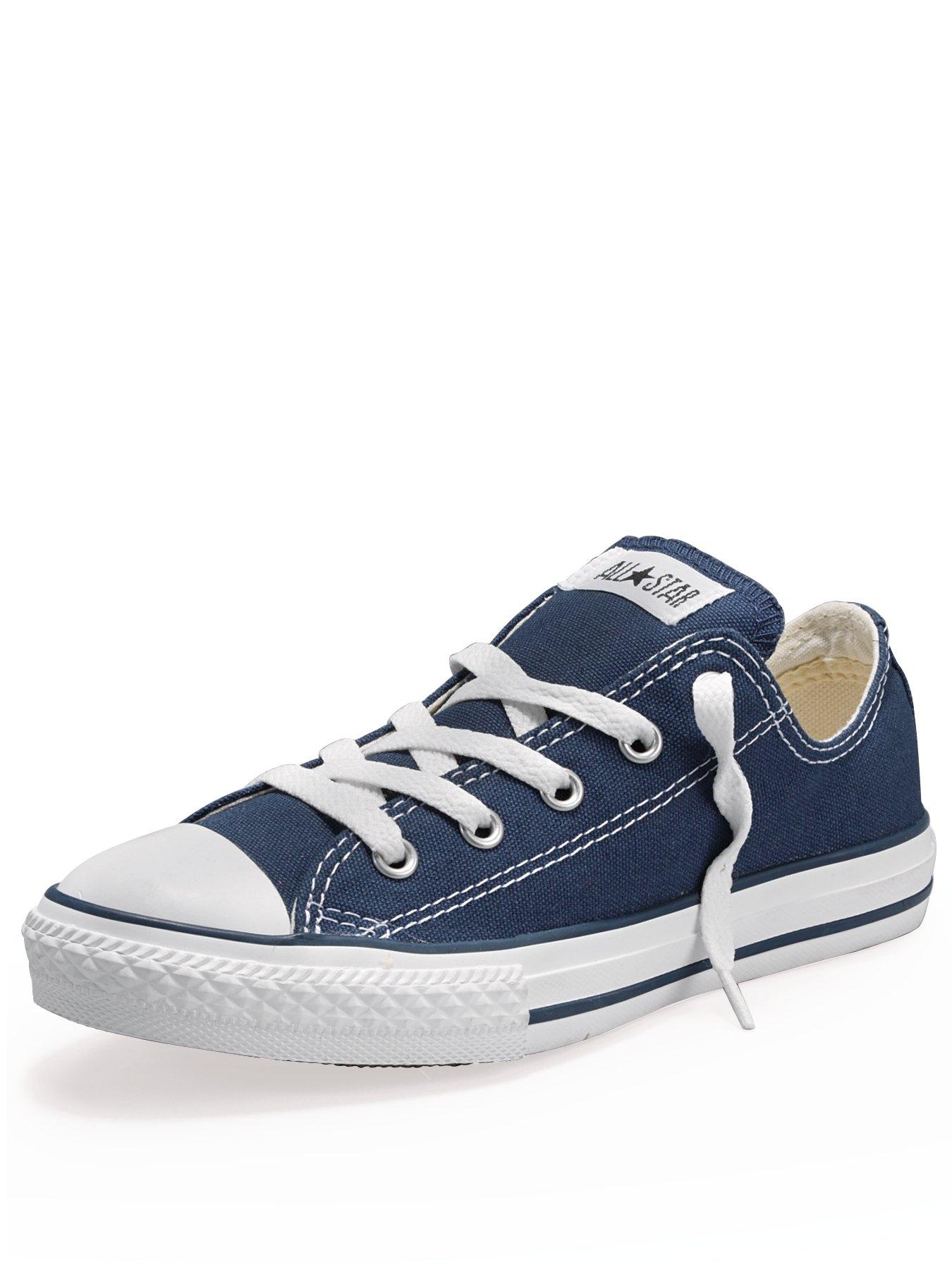 converse chuck taylor all star core white ox trainers