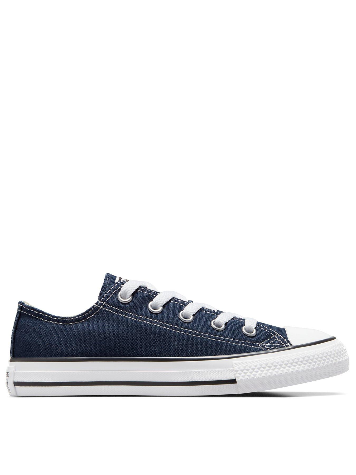 Childrens blue converse sale