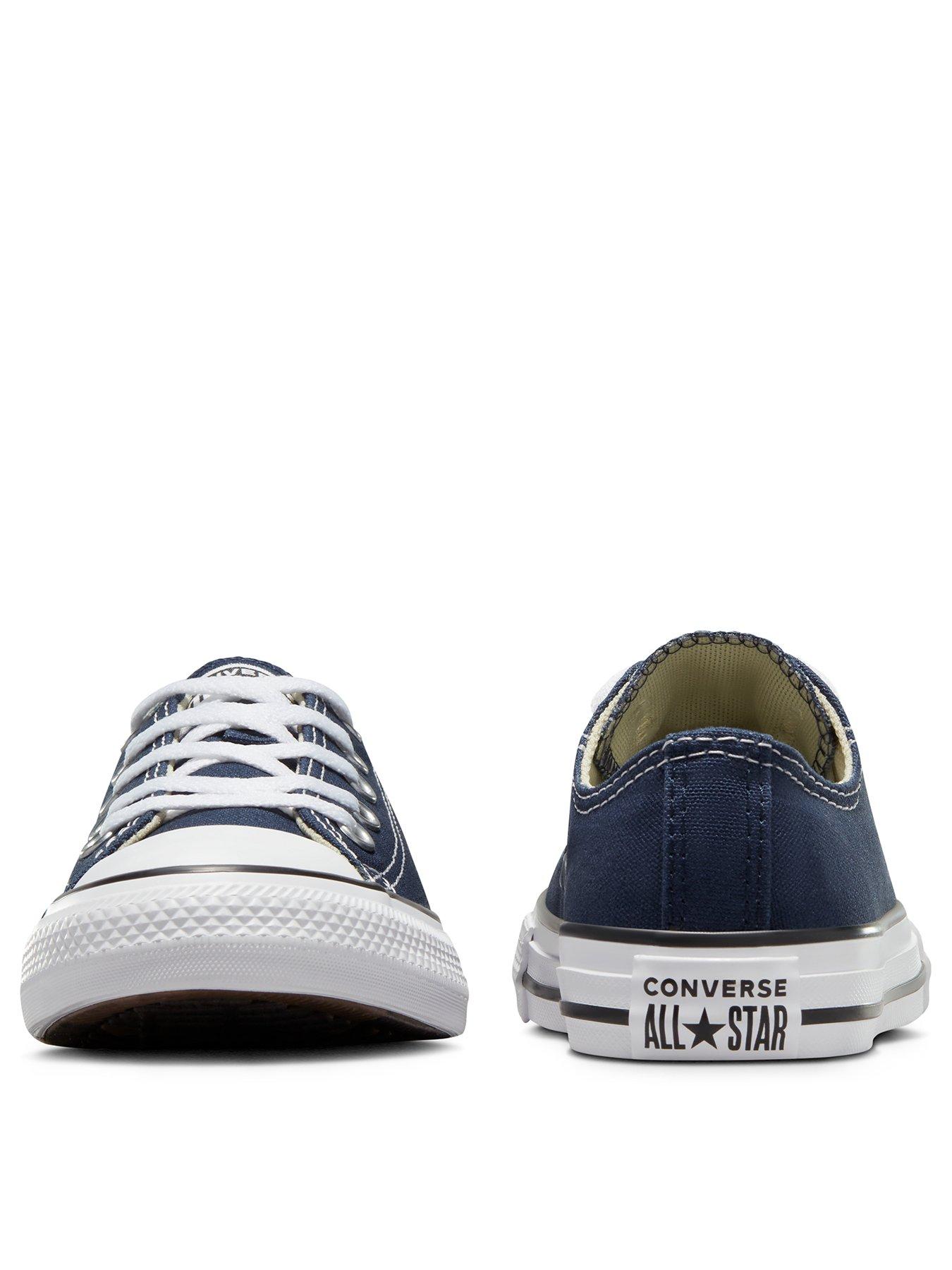 Childrens navy online converse