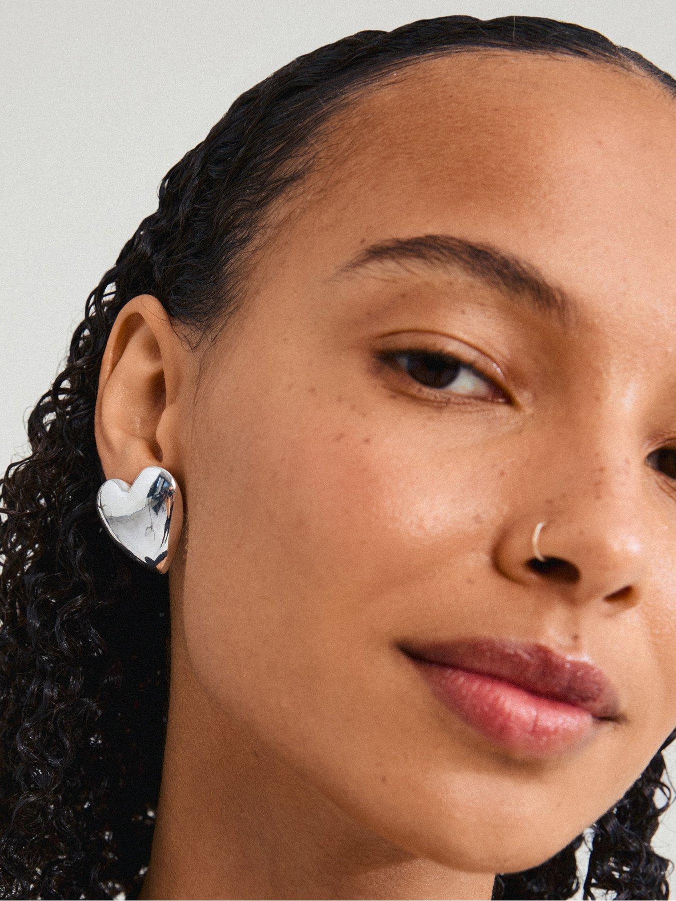  image of pilgrim-annemette-earrings-silver-plated