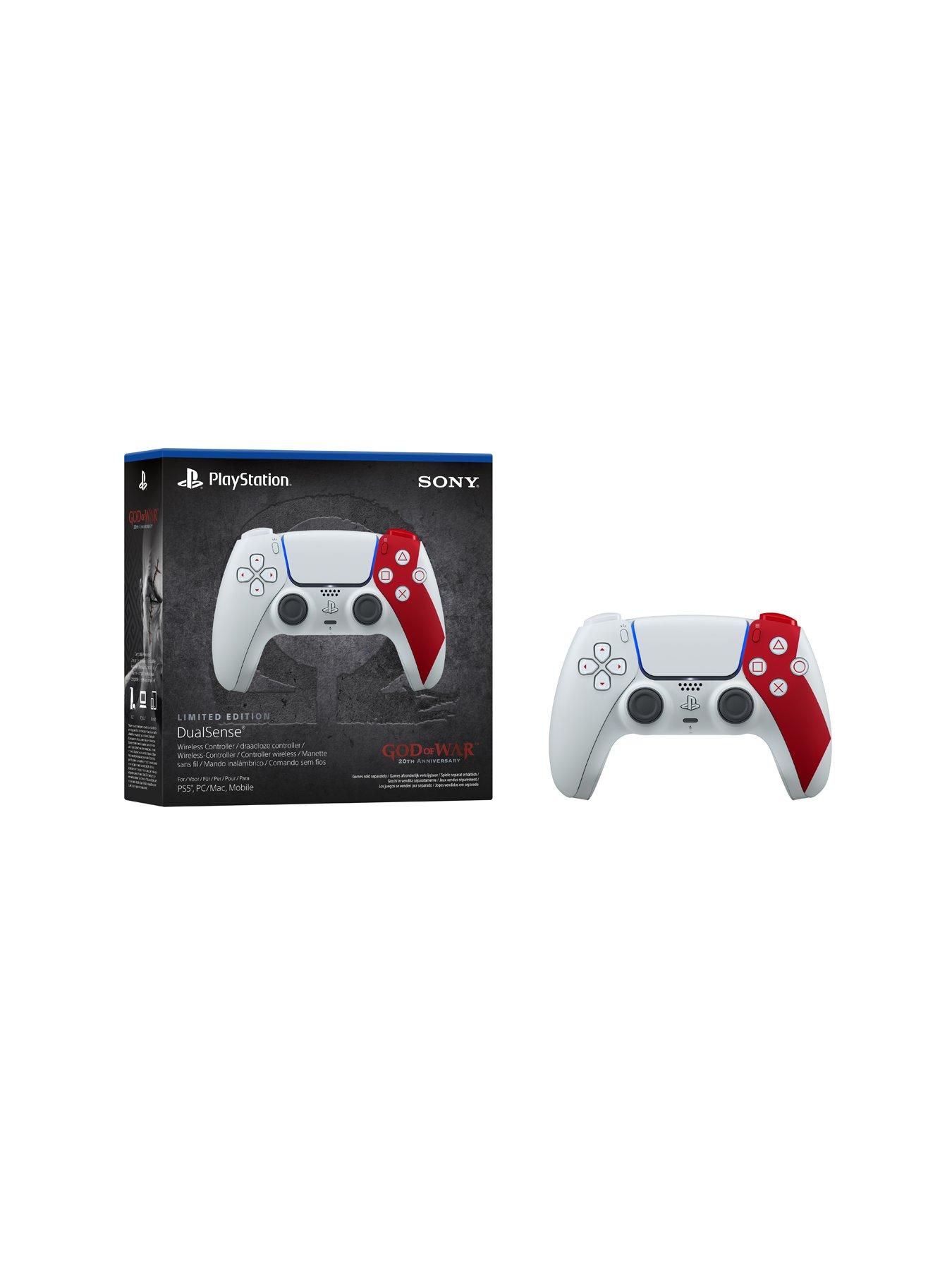 Manette sans fil DualSense™ – Édition Limitée God of War™ 20 ans I PS5 et PC