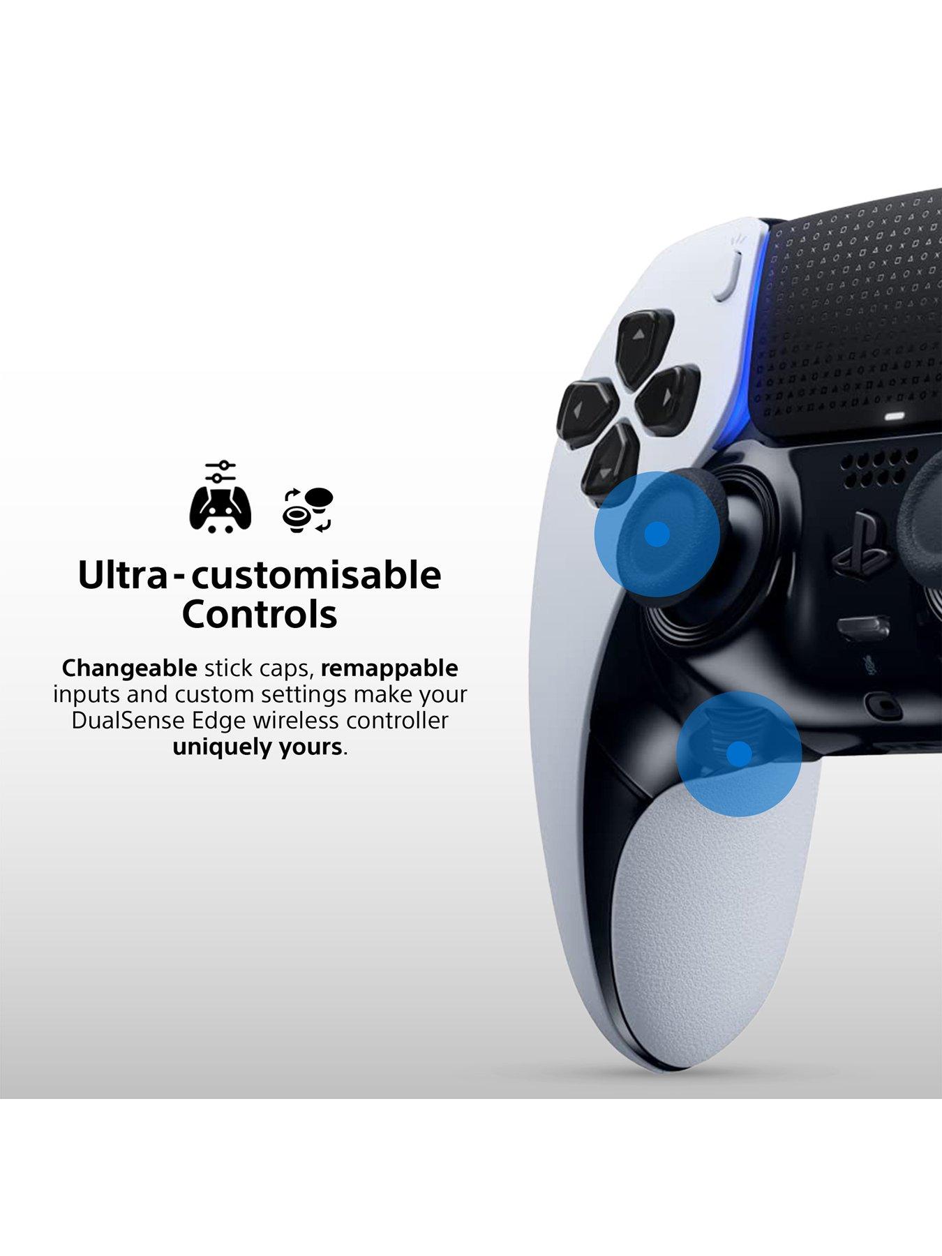 Image 3 of 8 of PlayStation 5 Battlefield 6 &amp; DualSense Edge&reg; Wireless Controller - White