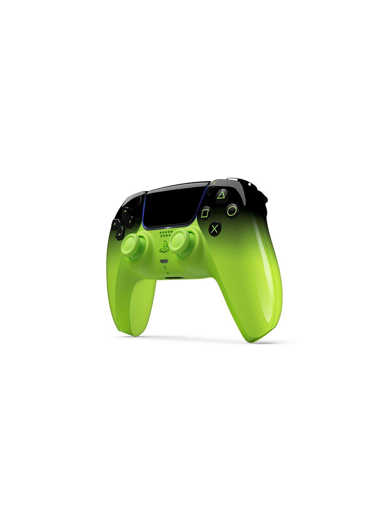 Image 4 of 8 of Playstation PlayStation&reg;5 DualSense&reg; Wireless Controller &ndash; Remix Green &ndash; For PS5, PC, Mac &amp; Mobile