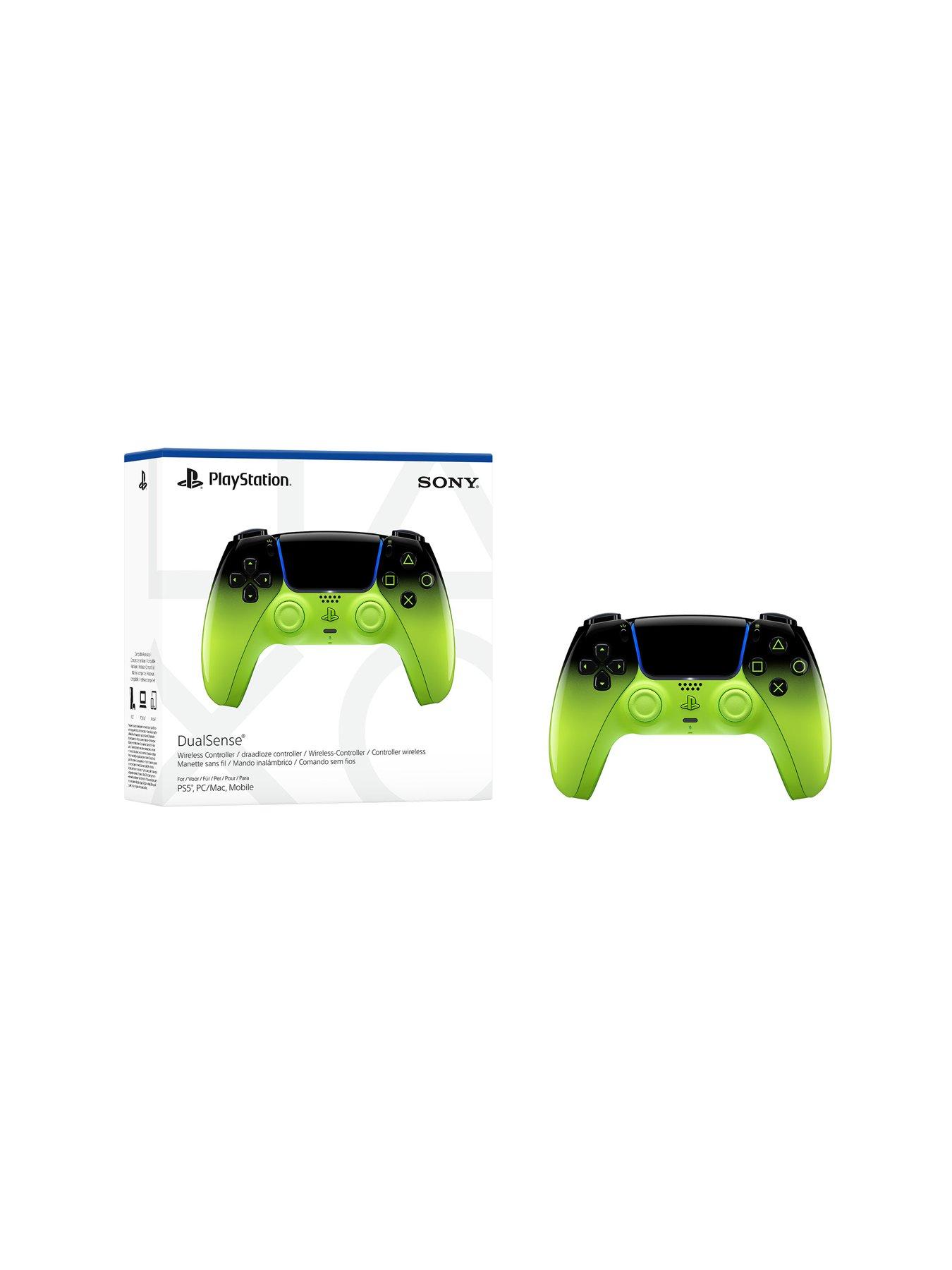 Image 7 of 8 of Playstation PlayStation&reg;5 DualSense&reg; Wireless Controller &ndash; Remix Green &ndash; For PS5, PC, Mac &amp; Mobile