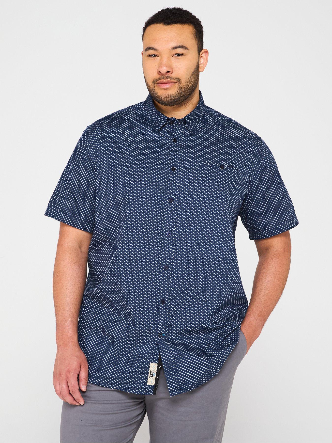 d555-short-sleeve-micro-print-shirt