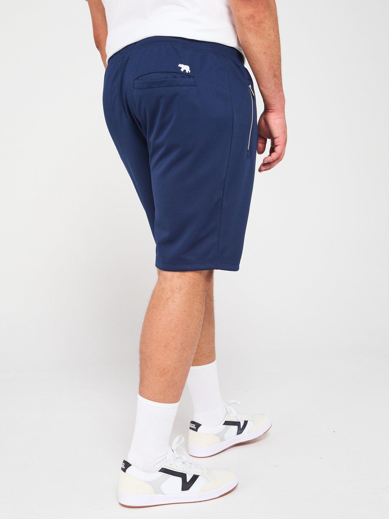  image of d555-elasticated-waist-interlock-shorts