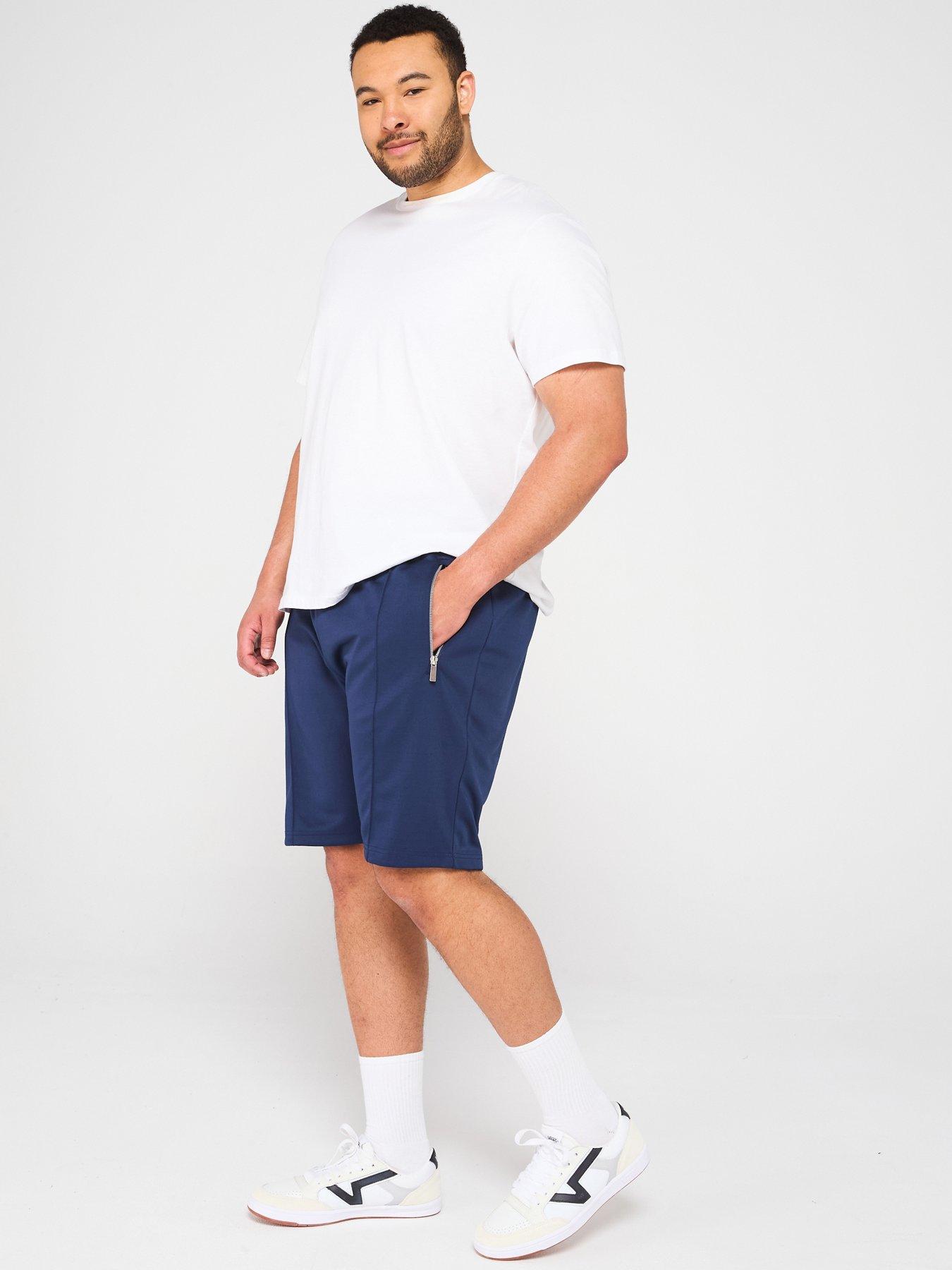  image of d555-elasticated-waist-interlock-shorts