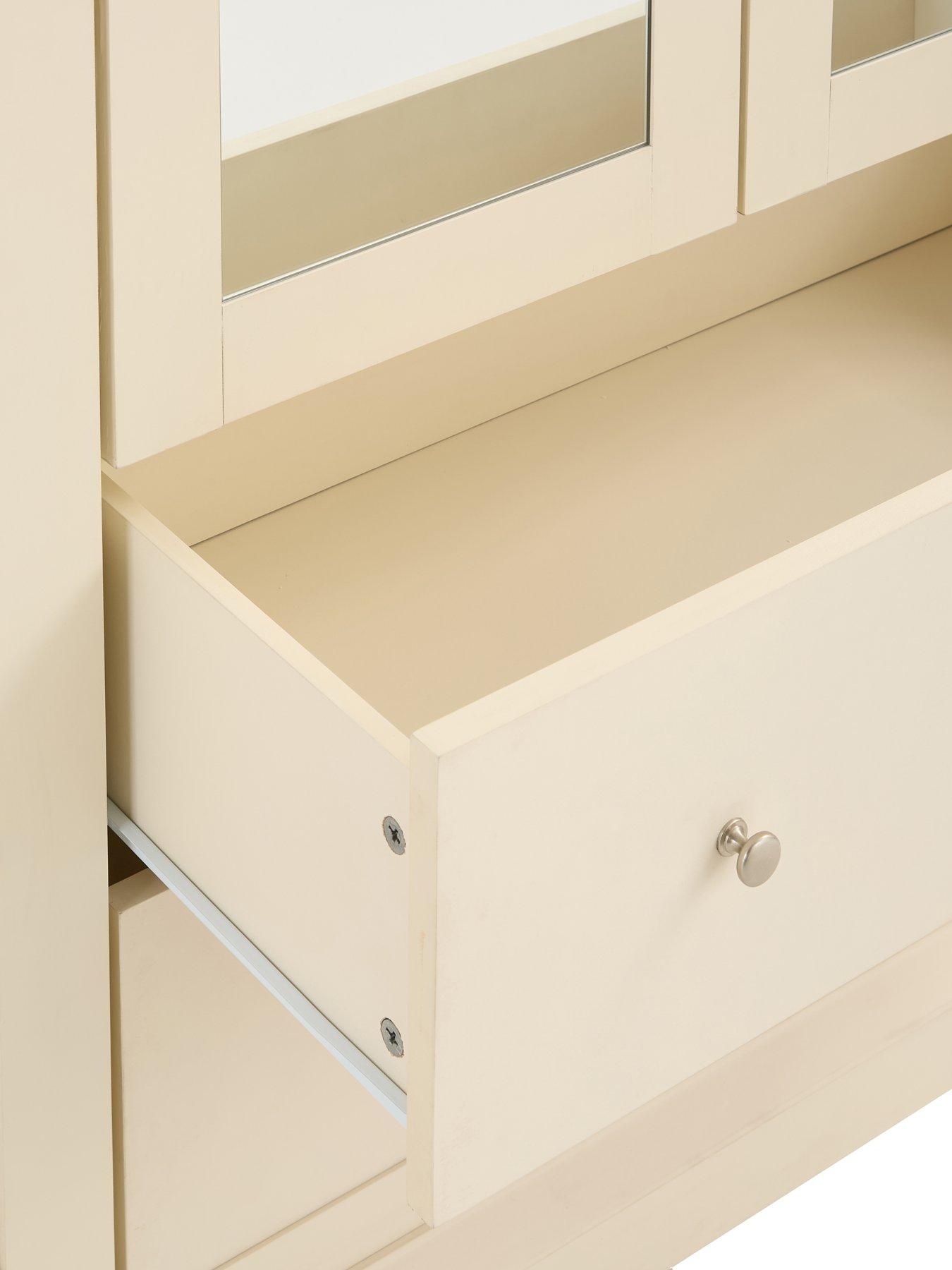 Image 7 of 7 of The Very Collection Hanna 4 Door, 2 Drawer&nbsp;Mirrored Combi Wardrobe