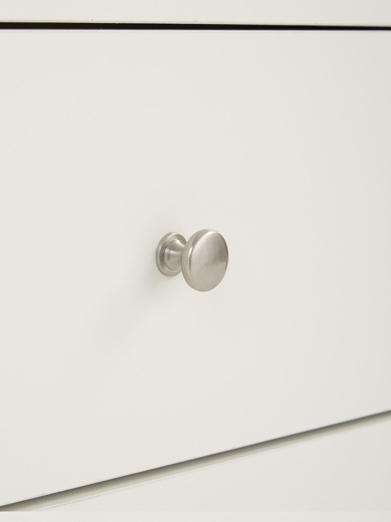 Image 5 of 7 of Very Home Hanna 5 Drawer Chest - White