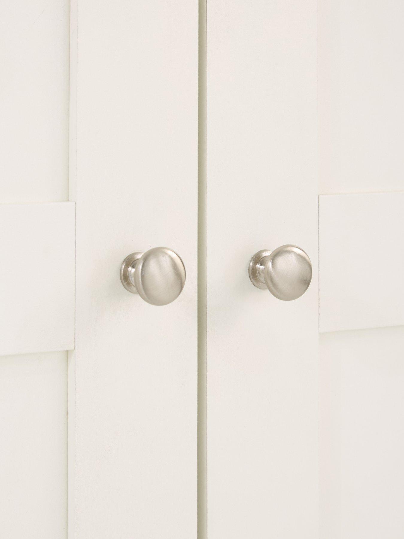 Image 5 of 7 of The Very Collection Hanna 3 Door, 3 Drawer Wardrobe - White