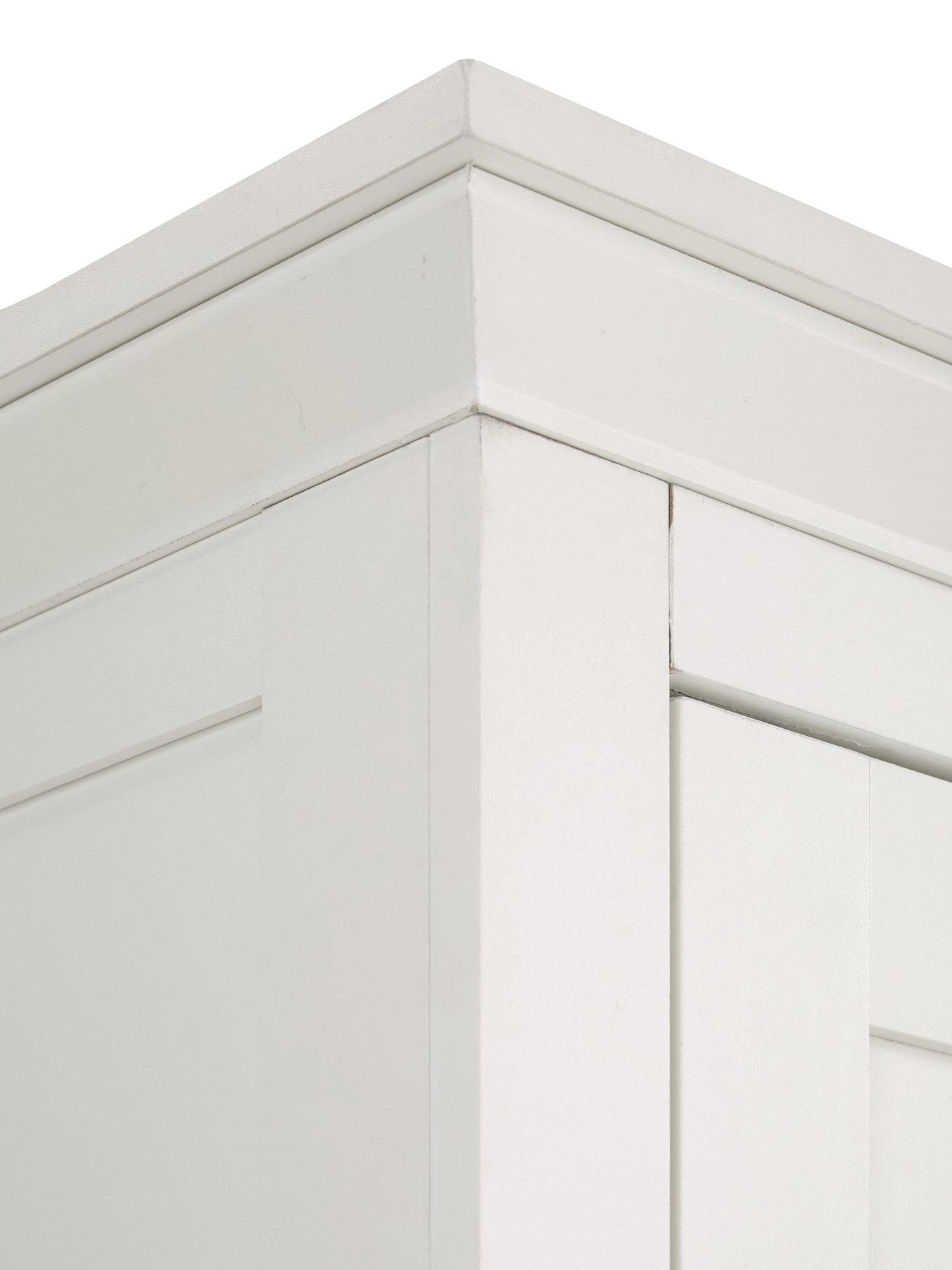Image 6 of 7 of The Very Collection Hanna 3 Door, 3 Drawer Wardrobe - White