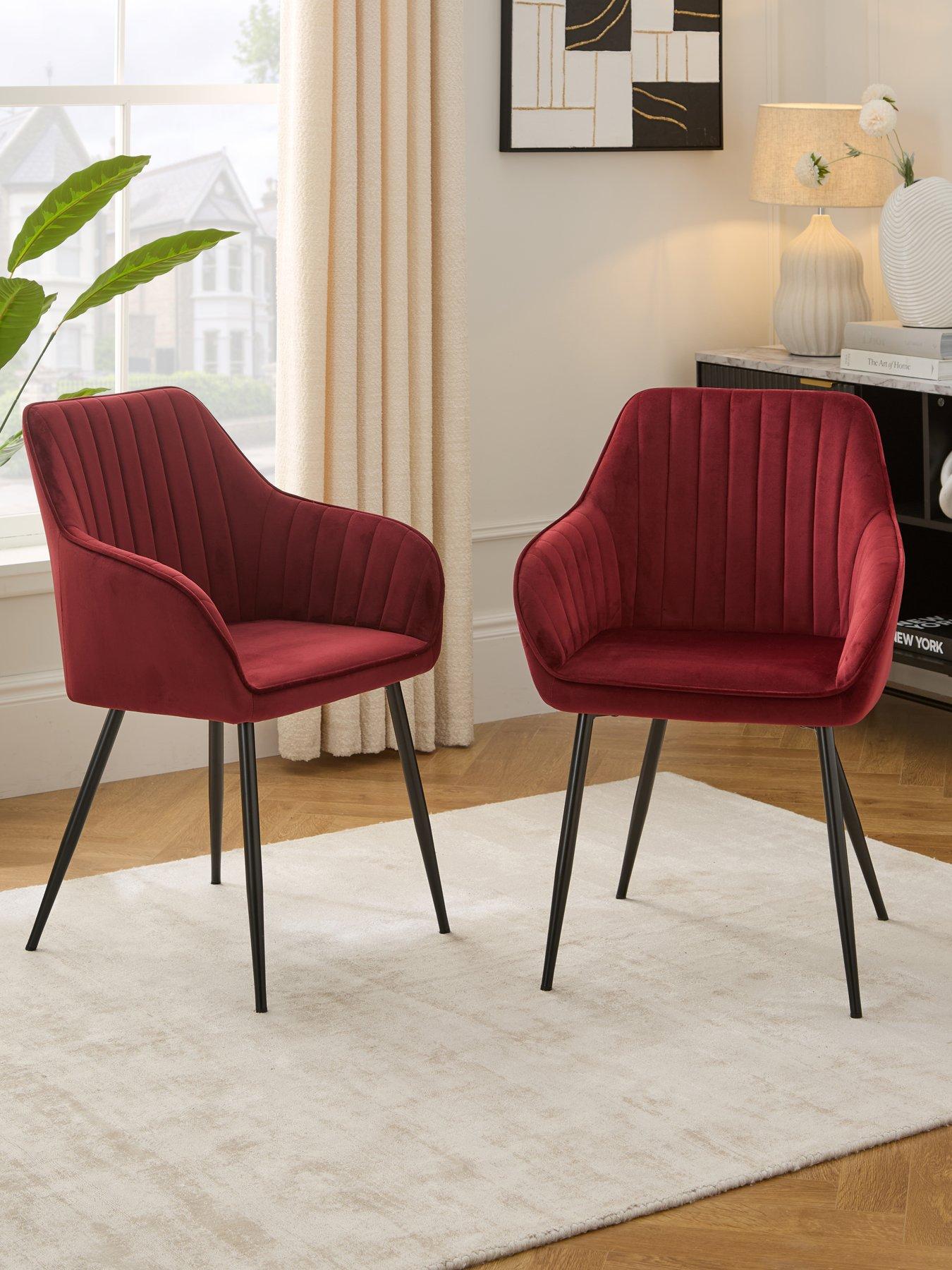 Very Home Alisha Pair Of Dining Chairs - FSC® Certified
