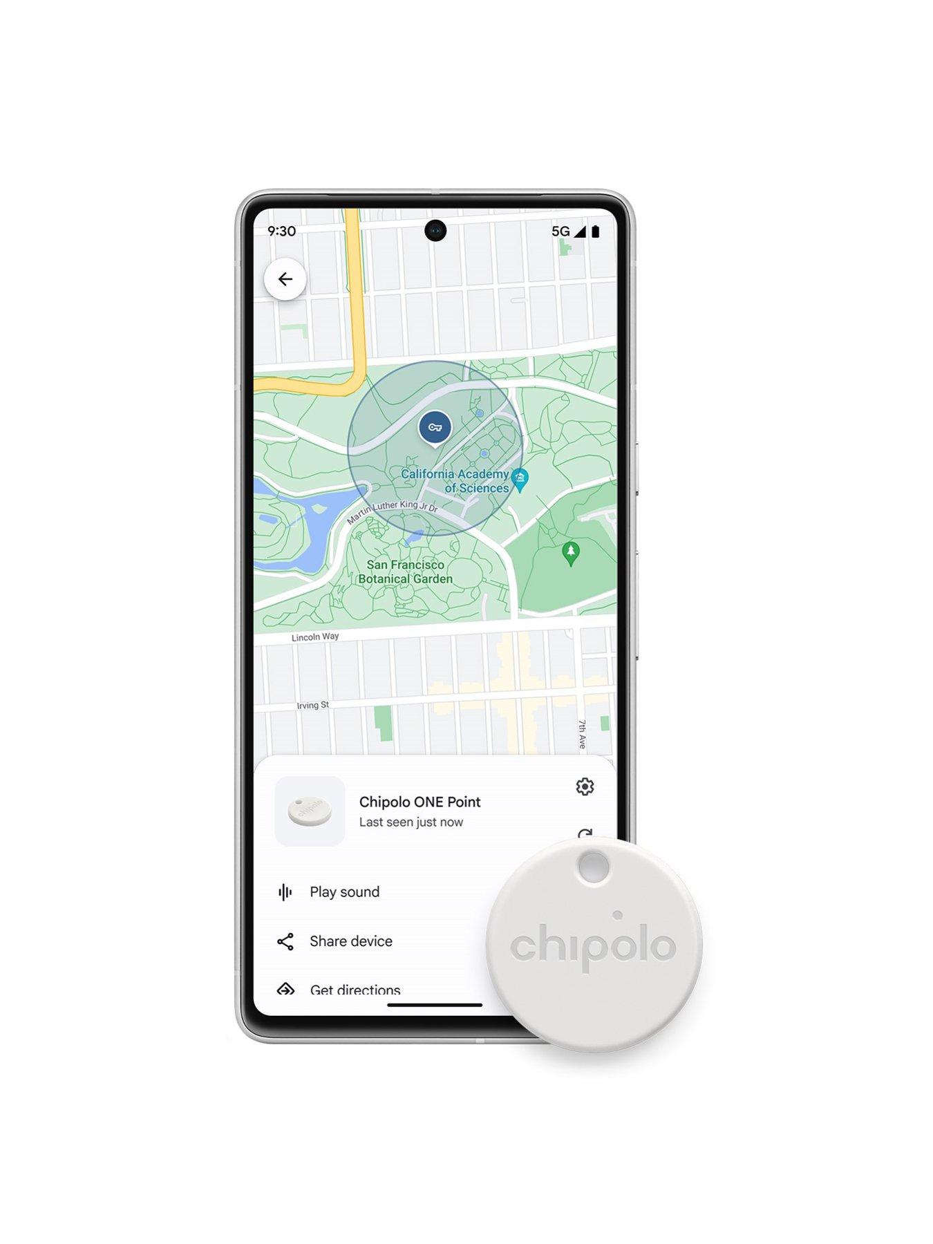  image of chipolo-one-point-item-finder-whitenbsp--works-with-googles-find-my-device-app-for-android-phones