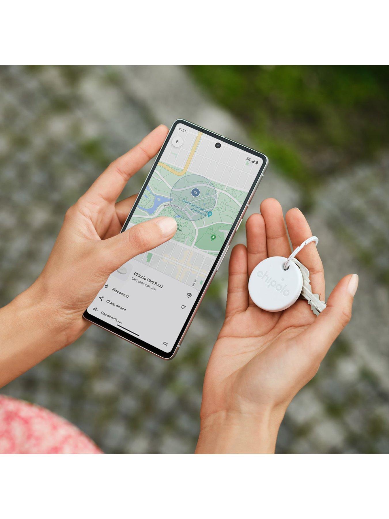  image of chipolo-one-point-item-finder-whitenbsp--works-with-googles-find-my-device-app-for-android-phones