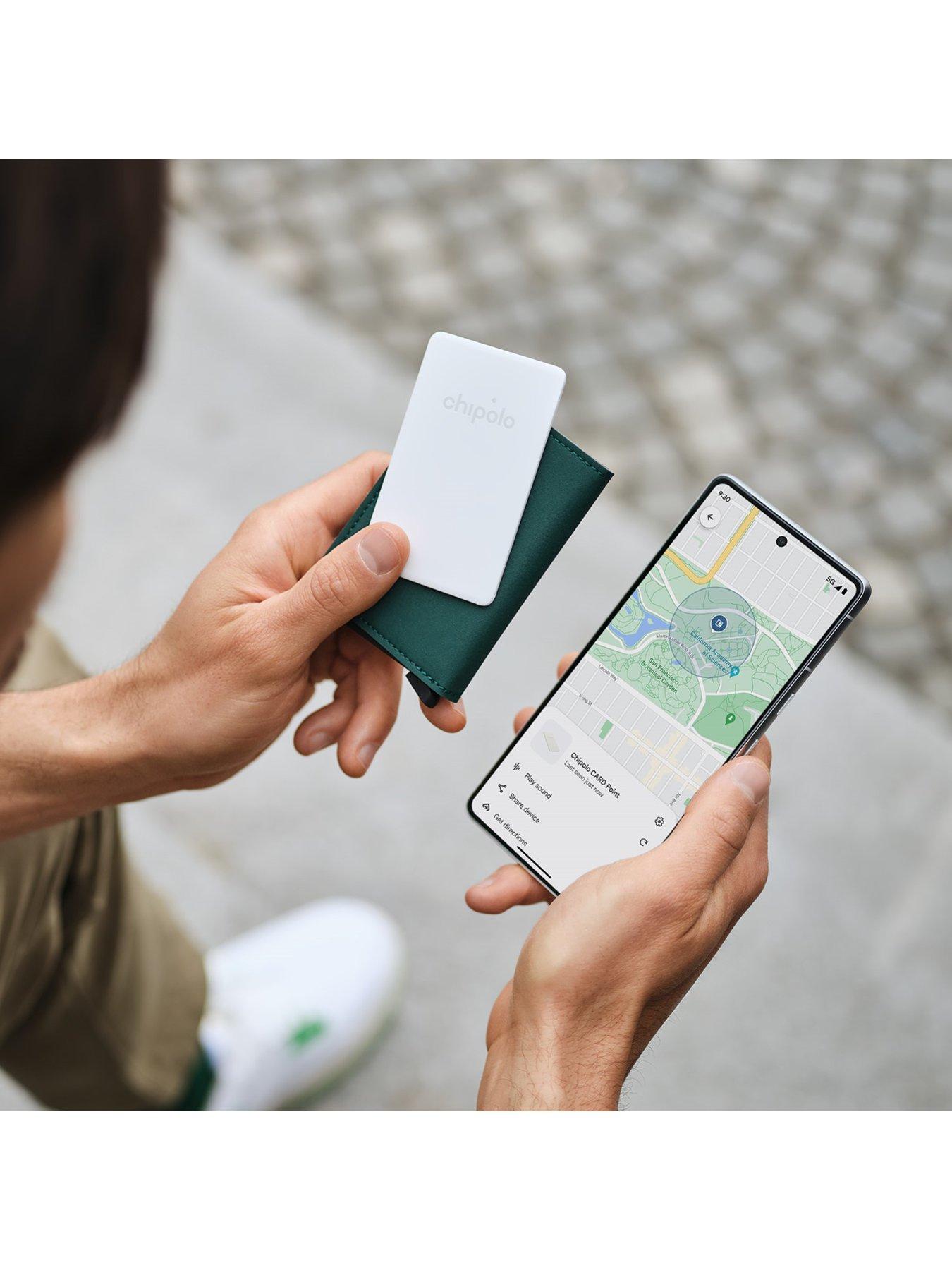  image of chipolo-card-point-bluetoothnbspitem-finder-whitenbsp--works-with-googles-find-my-device-app-on-android