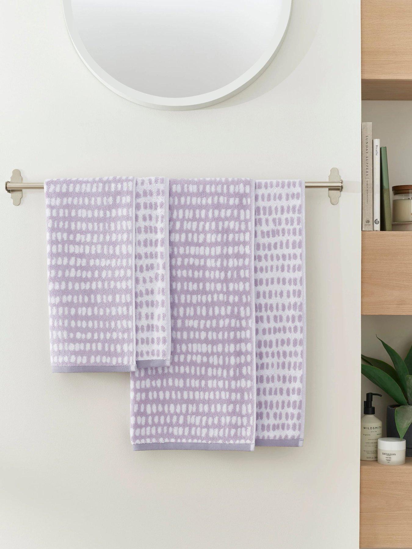 Image 3 of 4 of Copenhagen Home Arri 100% Cotton Towel Collection - Lavender