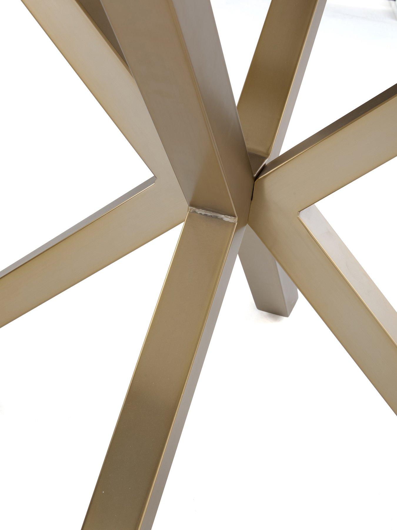 Image 5 of 7 of Very Home Savannah 120cm Round Ceramic Dining Table - FSC Certified