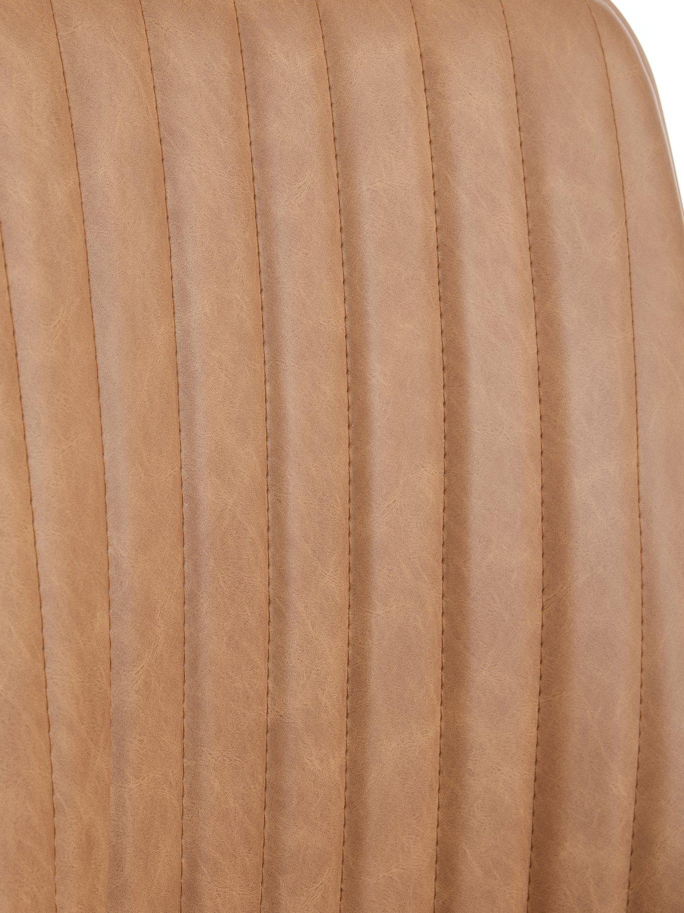 Image 6 of 7 of Very Home Marlow Faux Leather Pair Of Dining Chairs - FSC&reg; Certified