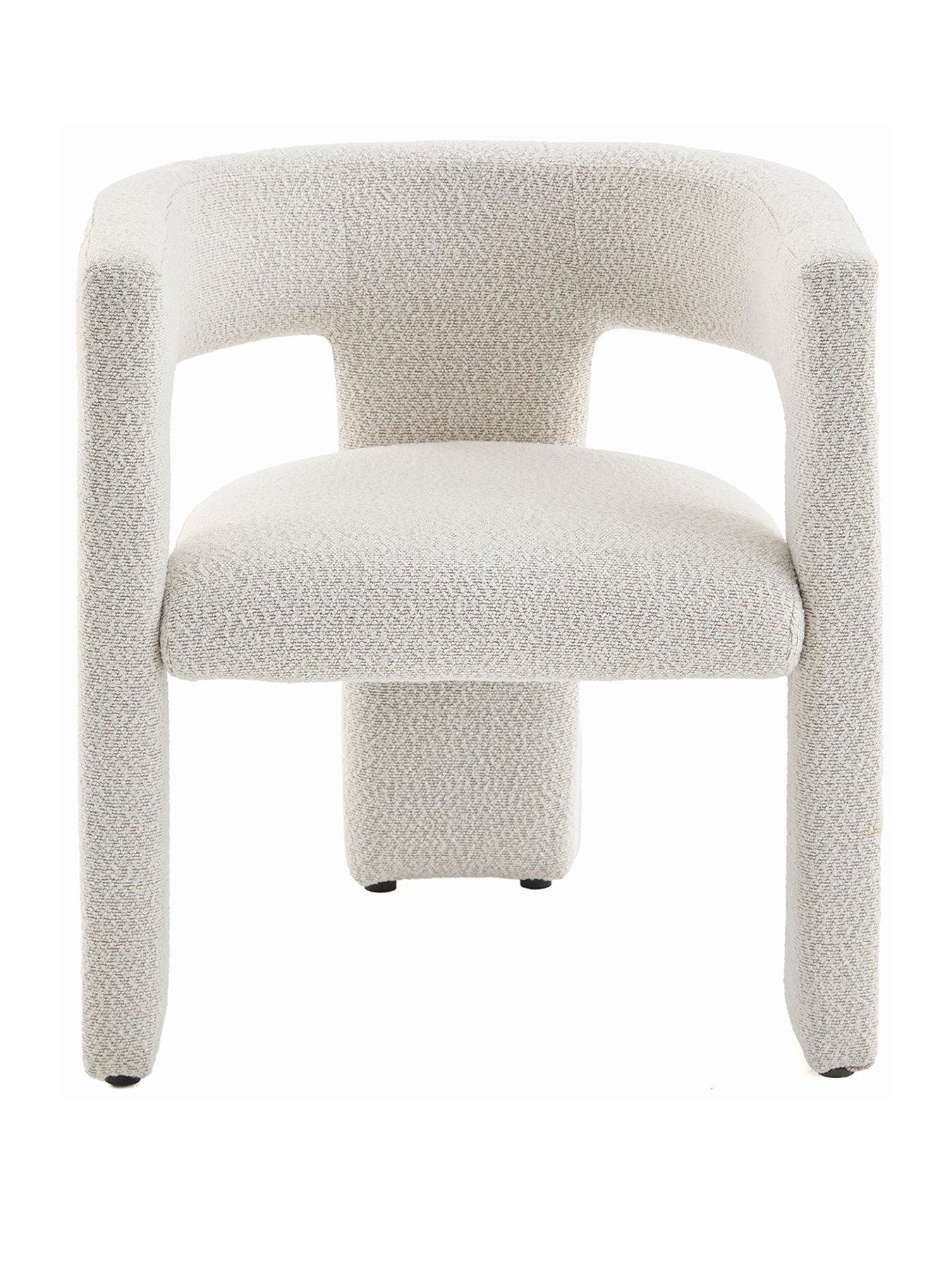 Image 2 of 6 of The Very Collection Nell Boucle Dining Chair - FSC&reg; Certified