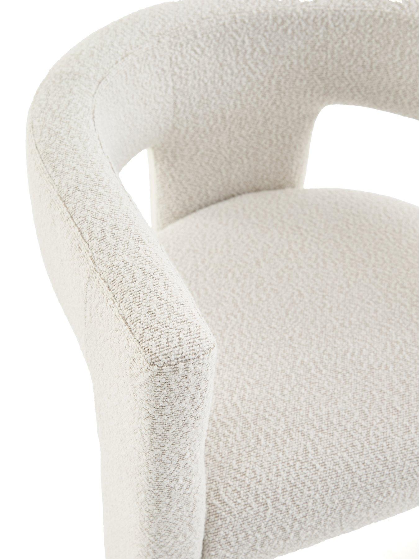 Image 5 of 6 of The Very Collection Nell Boucle Dining Chair - FSC&reg; Certified
