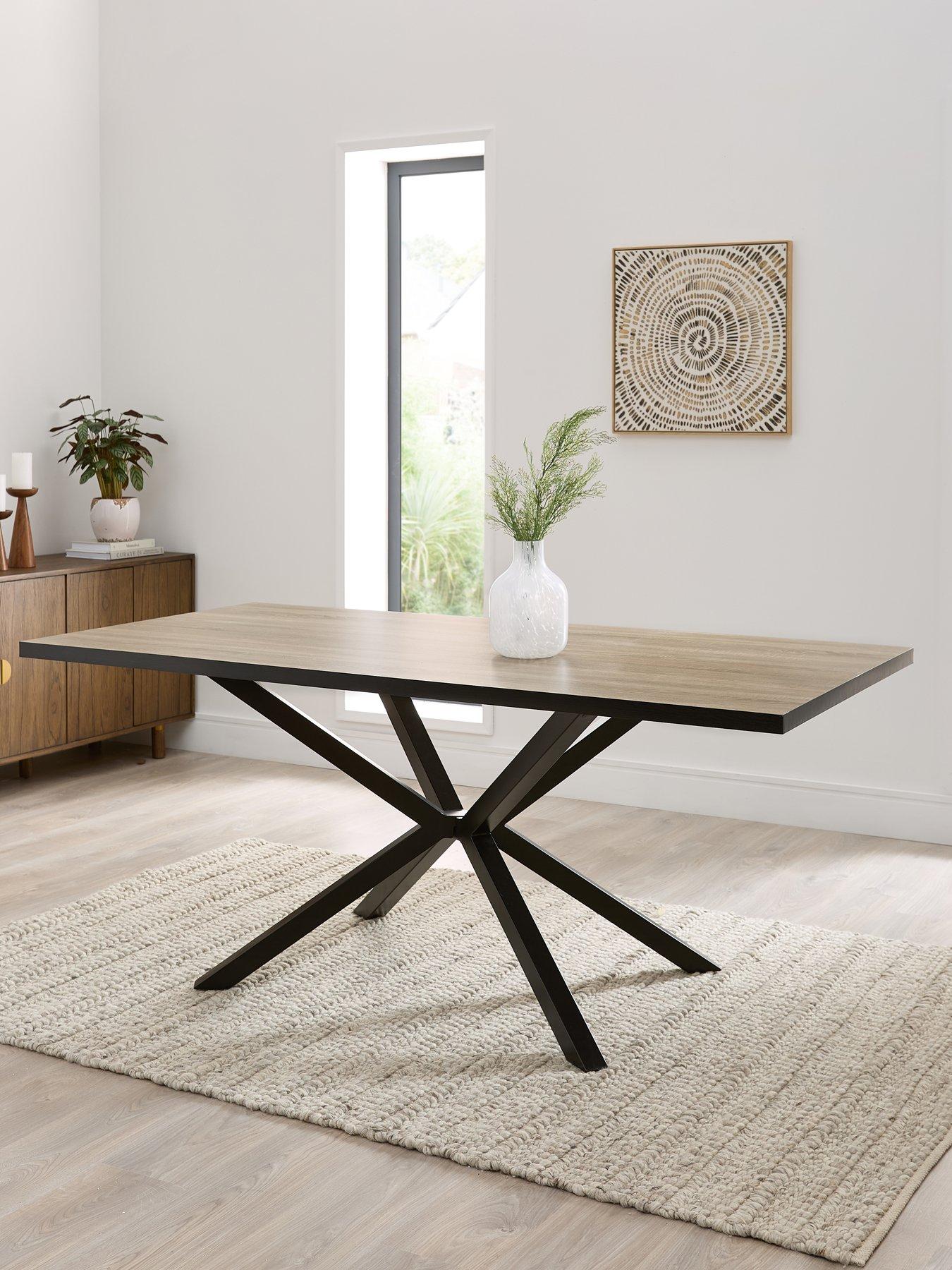 Image 1 of 7 of Very Home Oslo 180cm Rectangle Dining Table - FSC&reg; Certified