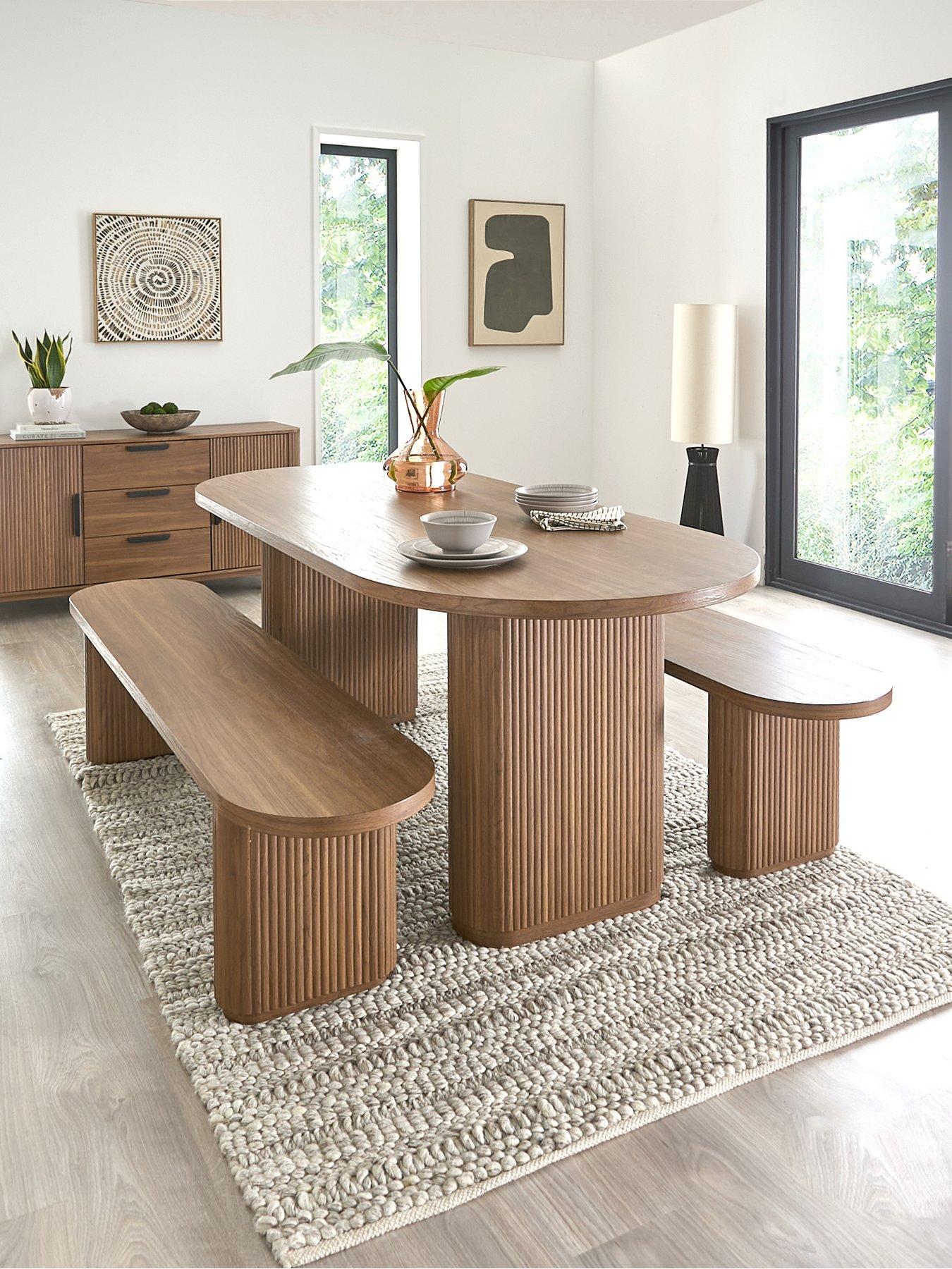 Very Home Carina Dining Table And Bench Set - FSC® Certified