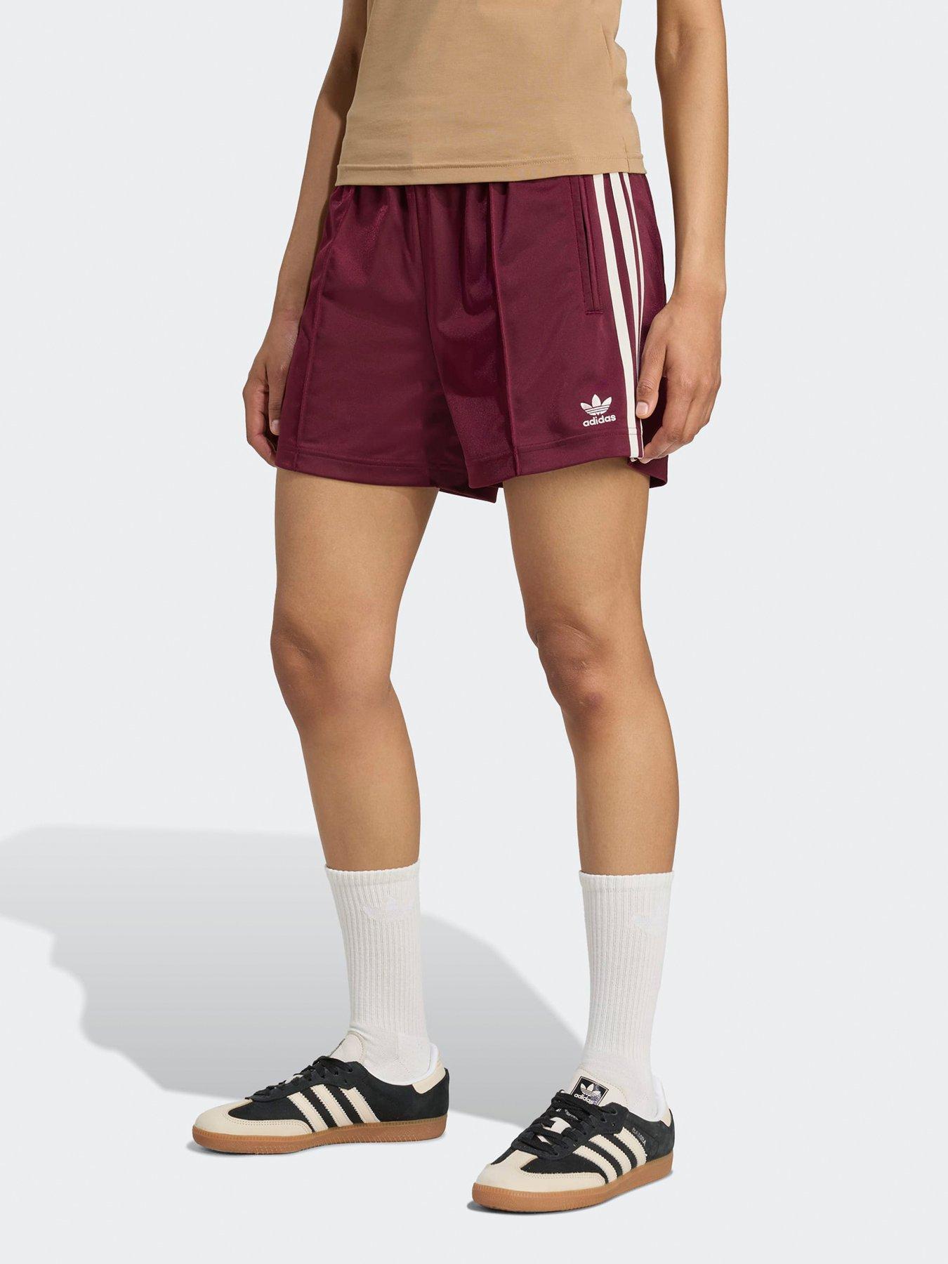 Image 1 of 5 of adidas Originals Women's Firebird Short - Burgundy