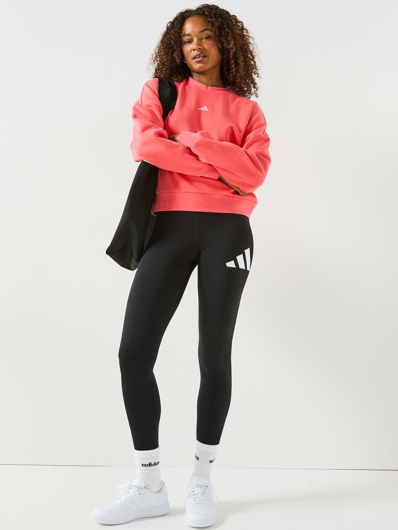 Image 3 of 6 of adidas Sportswear Women's Essentials Feel Cozy Sweatshirt - Pink