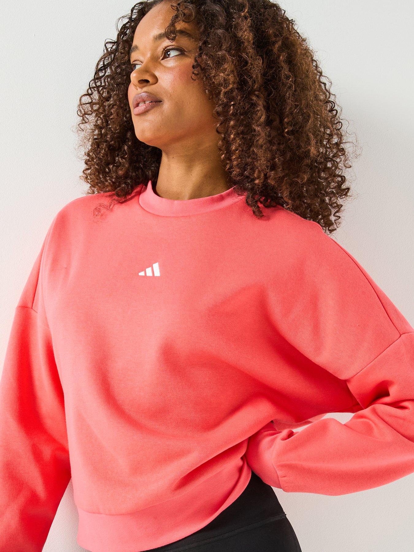 Image 5 of 6 of adidas Sportswear Women's Essentials Feel Cozy Sweatshirt - Pink