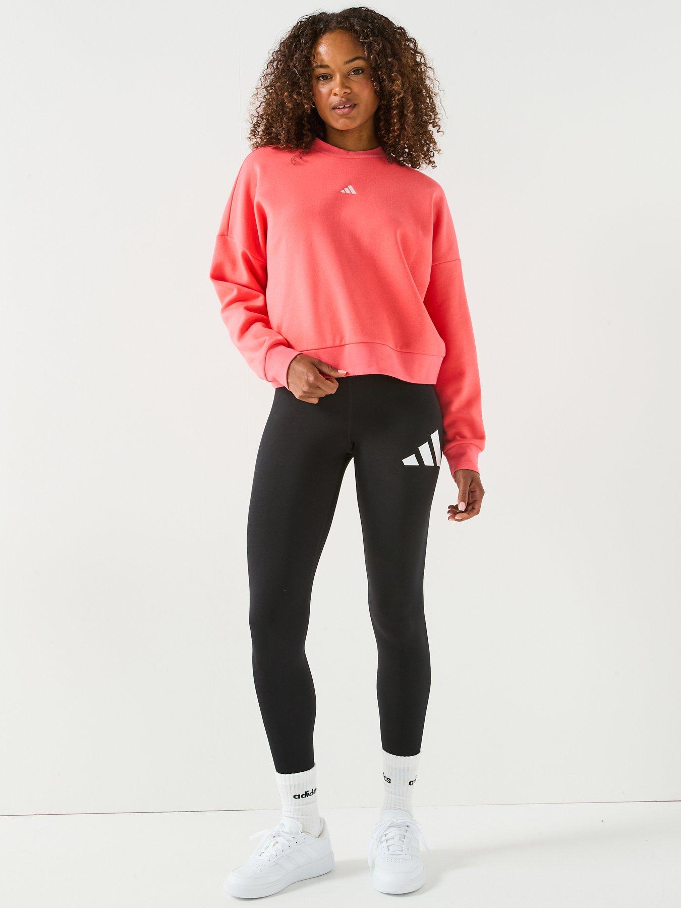 Image 6 of 6 of adidas Sportswear Women's Essentials Feel Cozy Sweatshirt - Pink