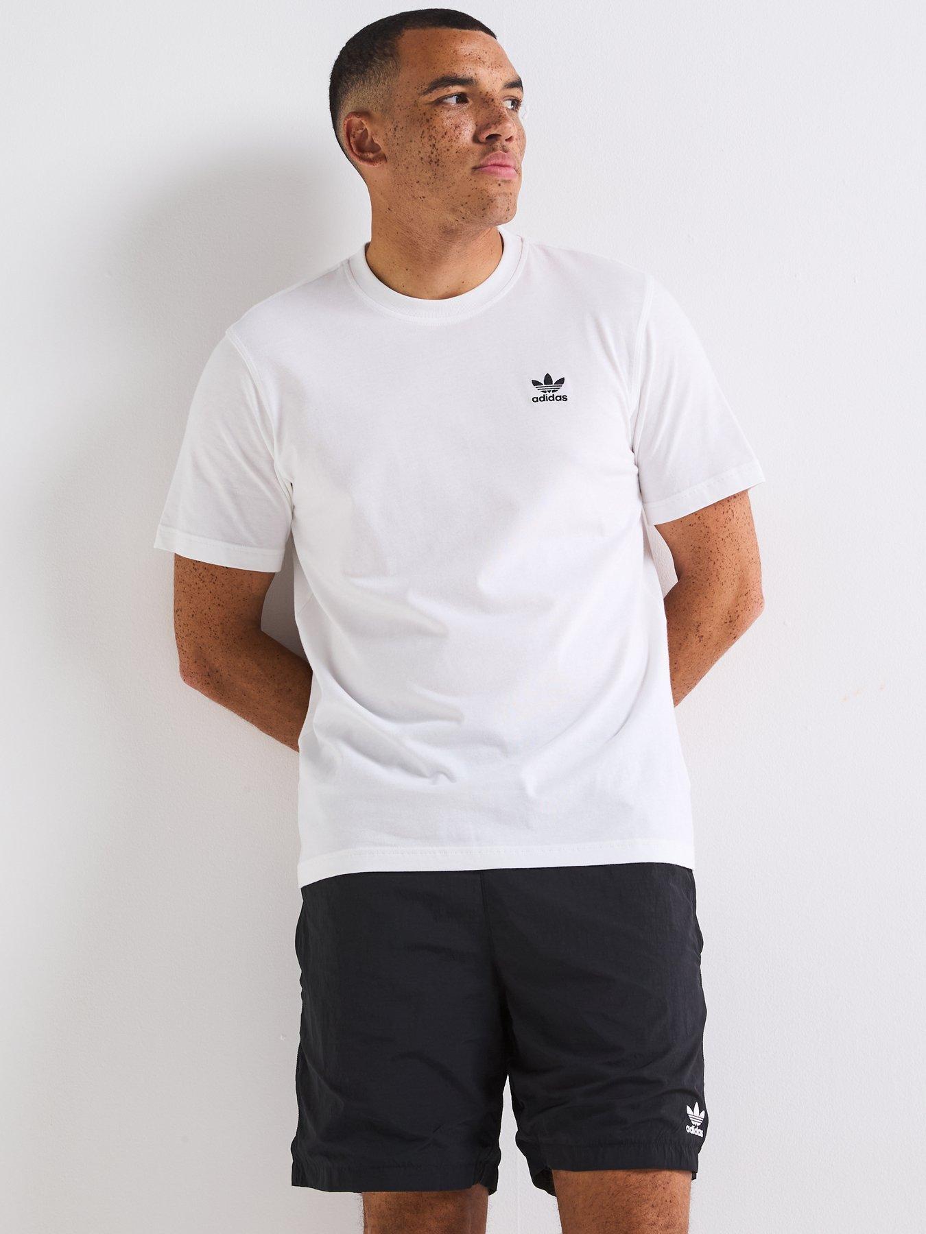 Image 6 of 6 of adidas Originals Men's Trefoil Essential Woven Shorts - Black