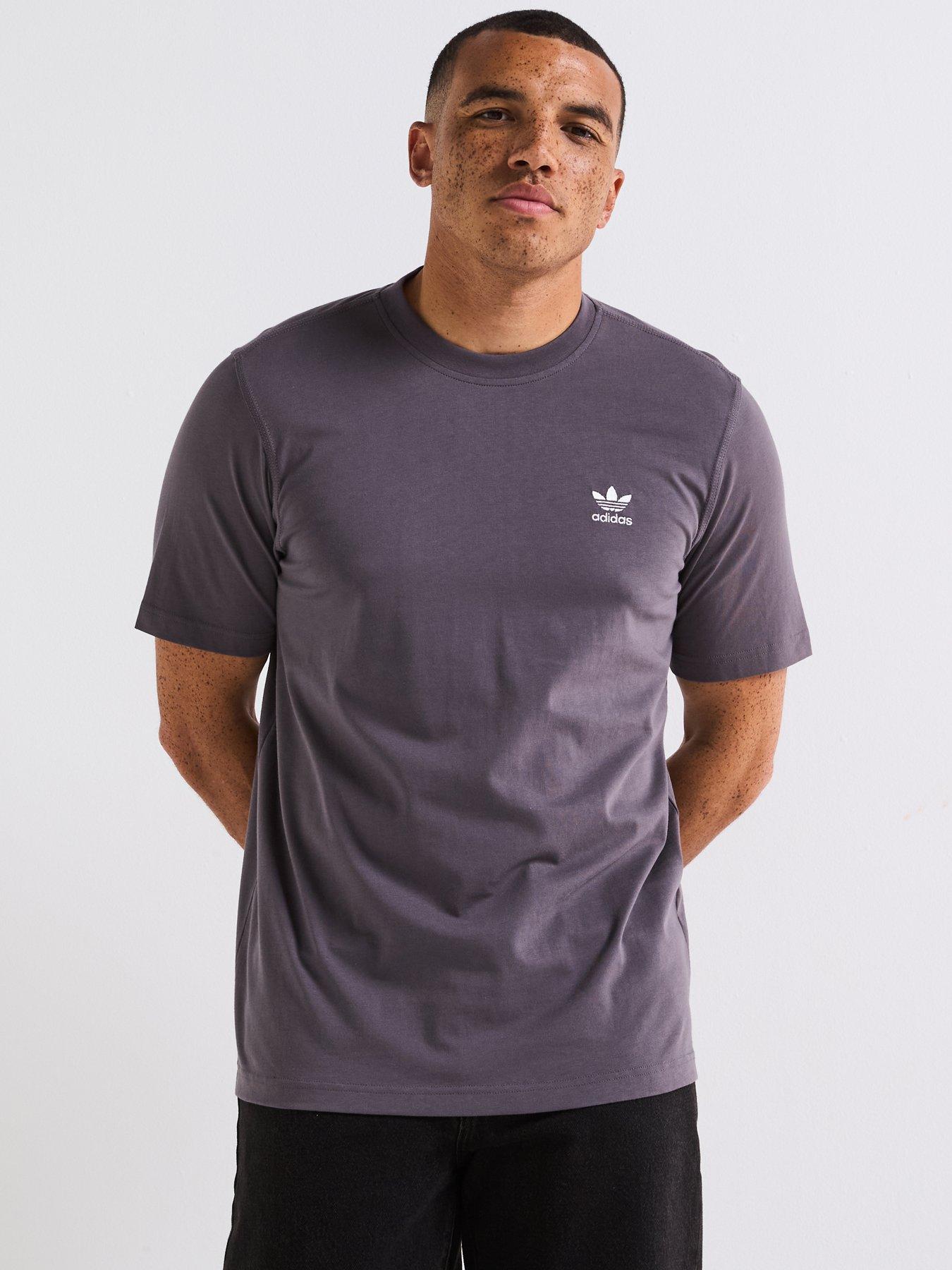 adidas Originals Mens Trefoil Essentials T-shirt - Grey