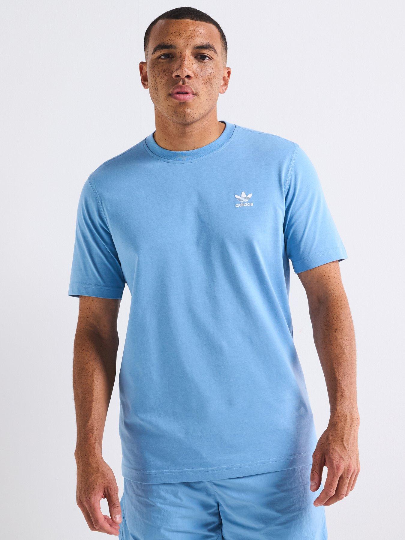 Image 1 of 6 of adidas Originals Men's Trefoil Essentials T-shirt - Blue