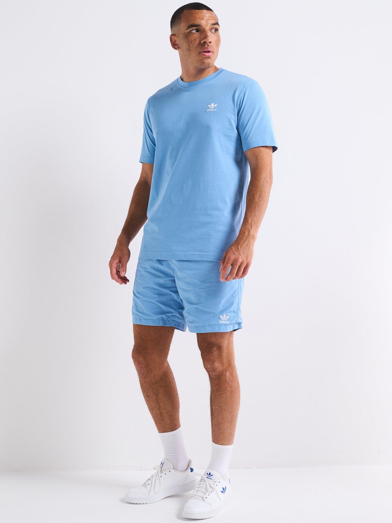 Image 3 of 6 of adidas Originals Men's Trefoil Essentials T-shirt - Blue