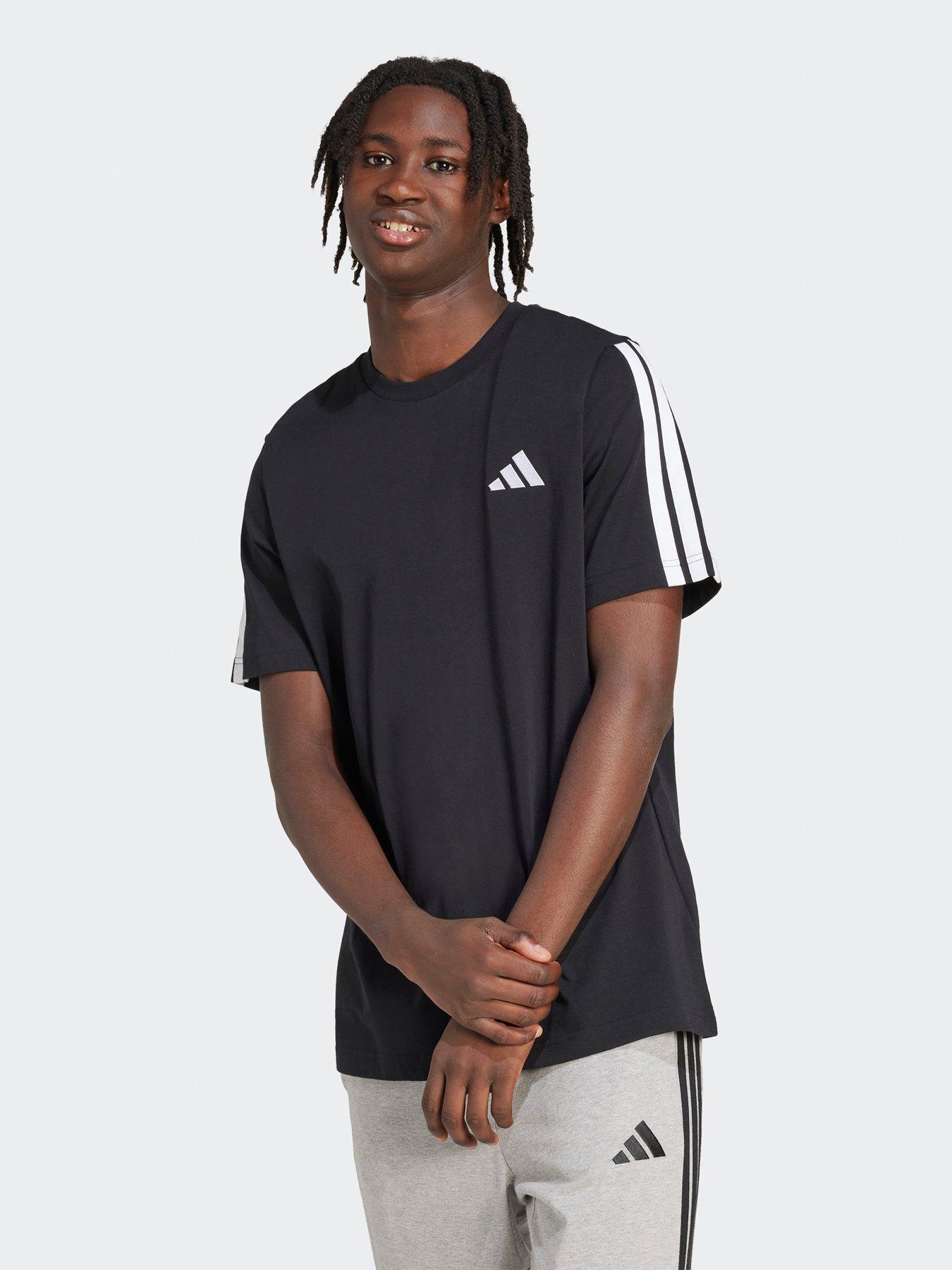 undefined Men's 3-Stripes T-Shirt - Black