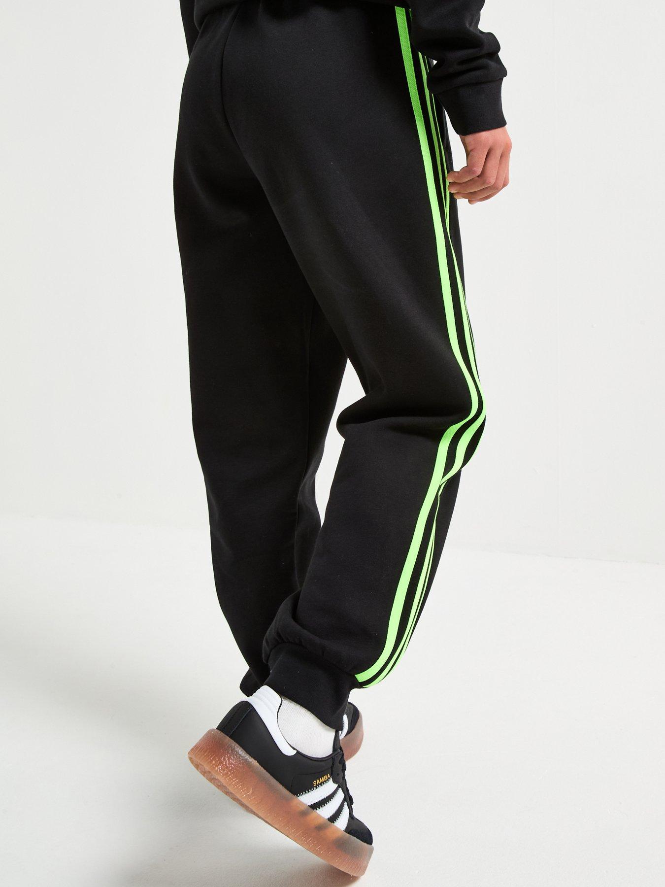  image of adidas-originals-junior-unisex-adicolour-joggers-black